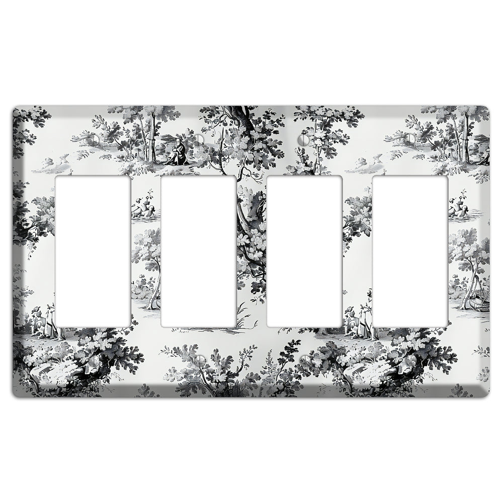 Pastoral Whisper 4 Rocker Wallplate