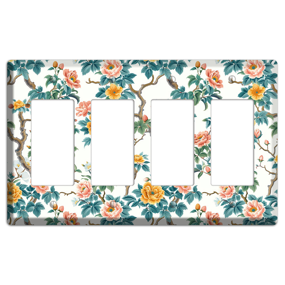 Blossom & Bough 4 Rocker Wallplate