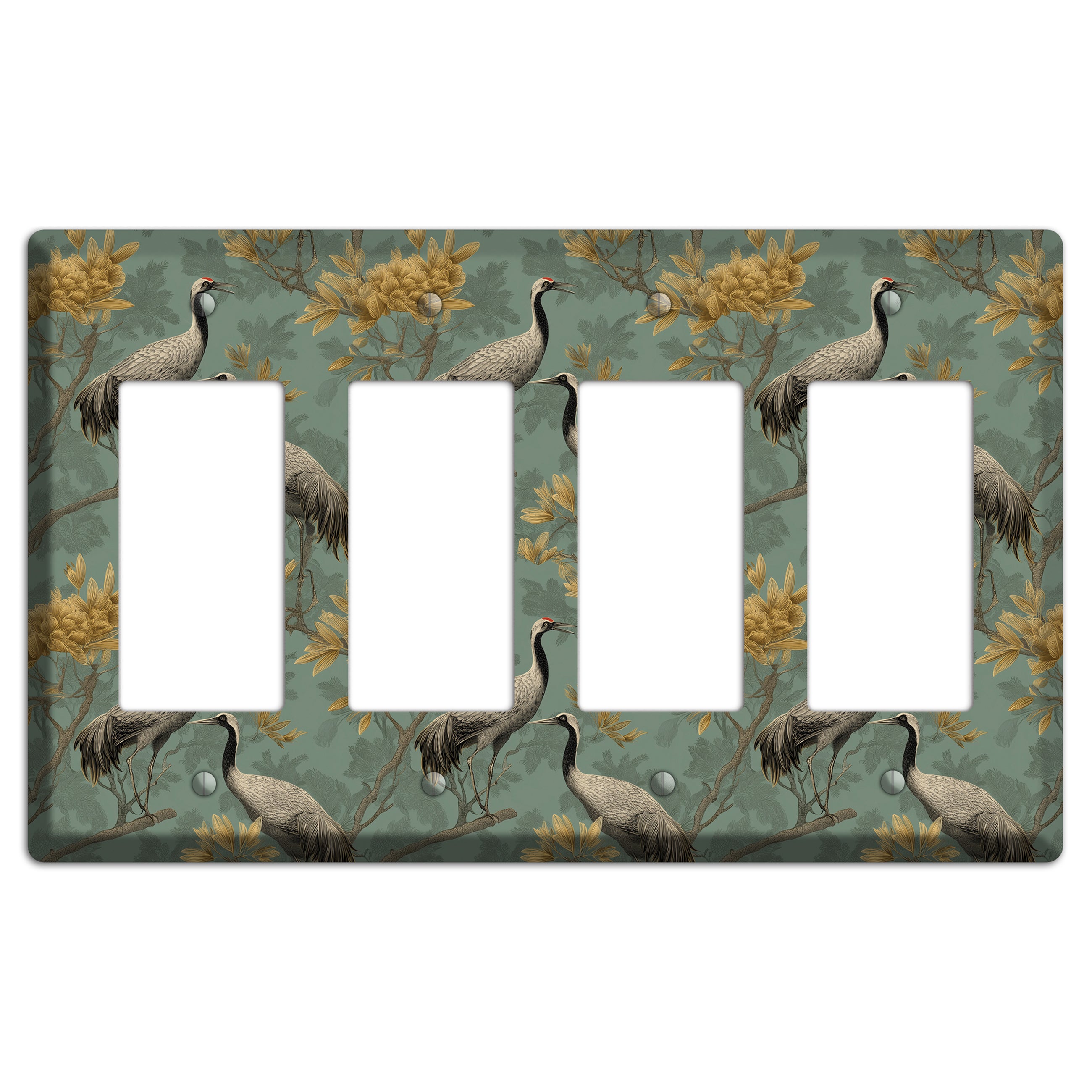 Sage Garden Vigil 4 Rocker Wallplate