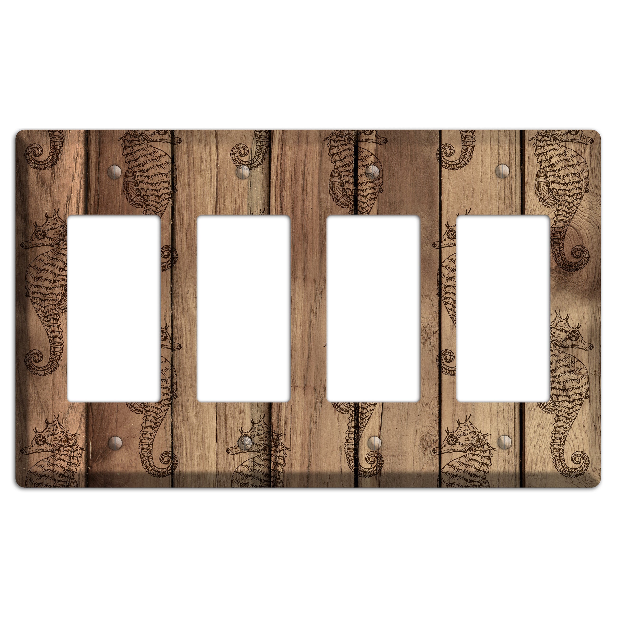Planktonic Ponies 4 Rocker Wallplate