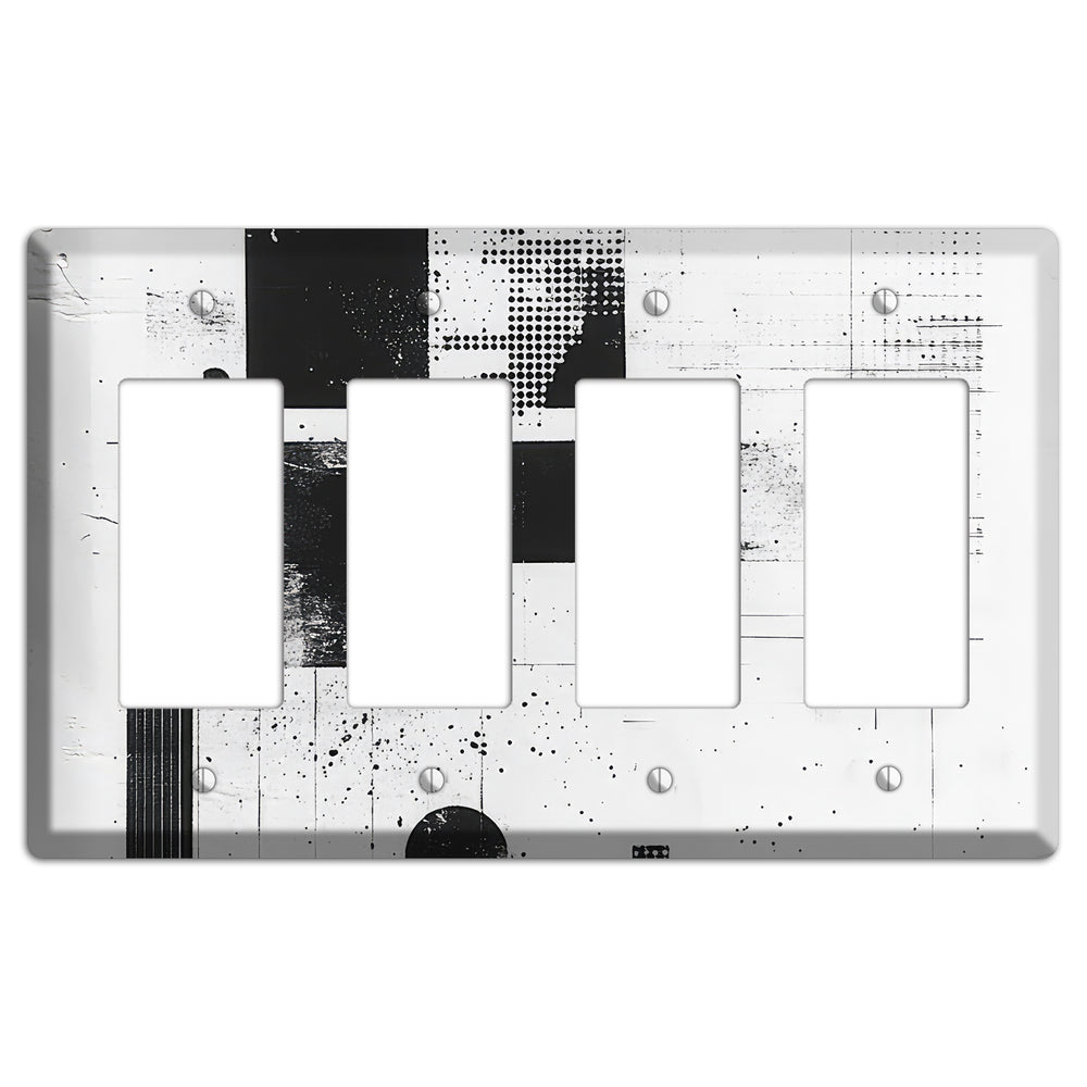 Signal & Static 4 Rocker Wallplate