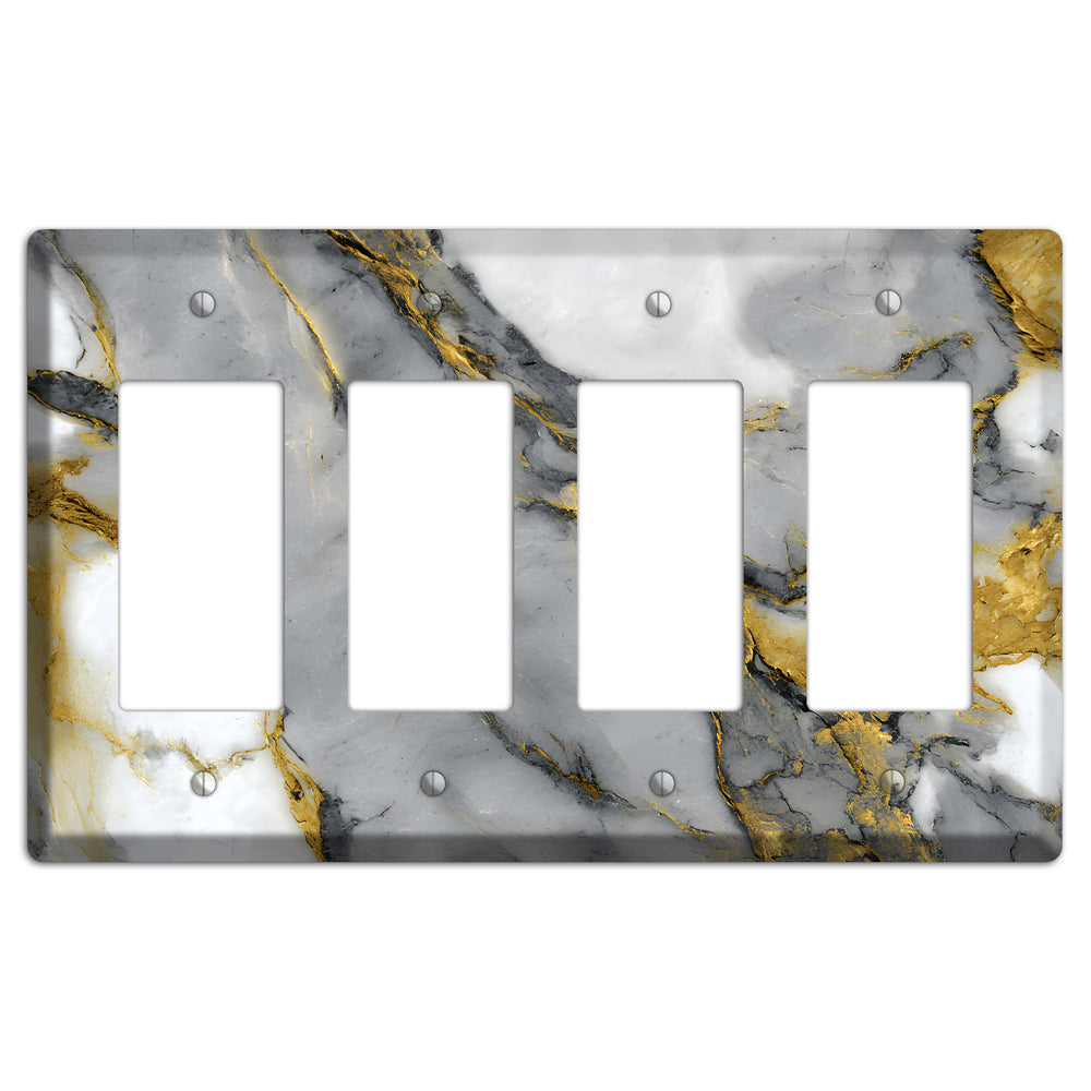 Finlandia Marble 4 Rocker Wallplate