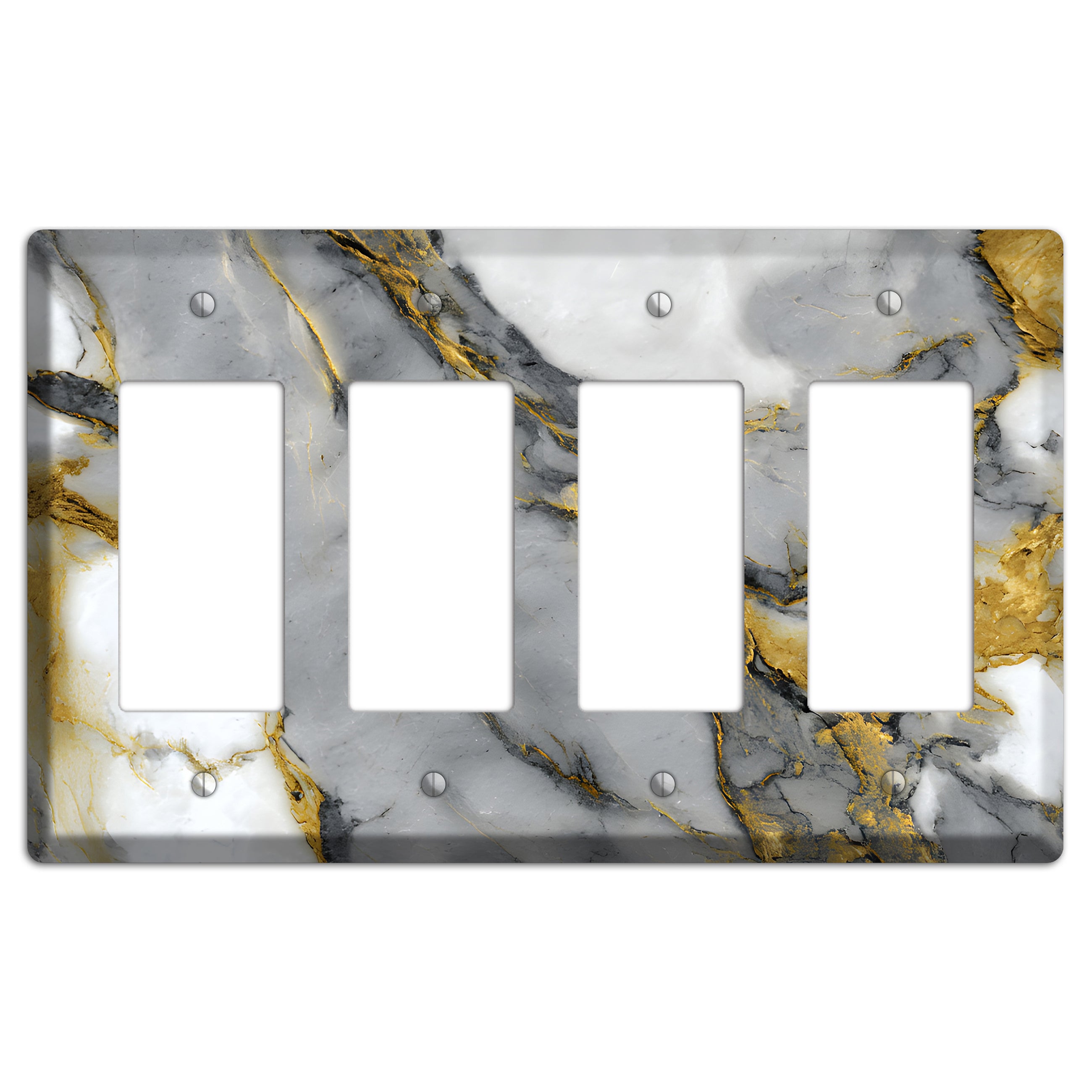Finlandia Marble 4 Rocker Wallplate