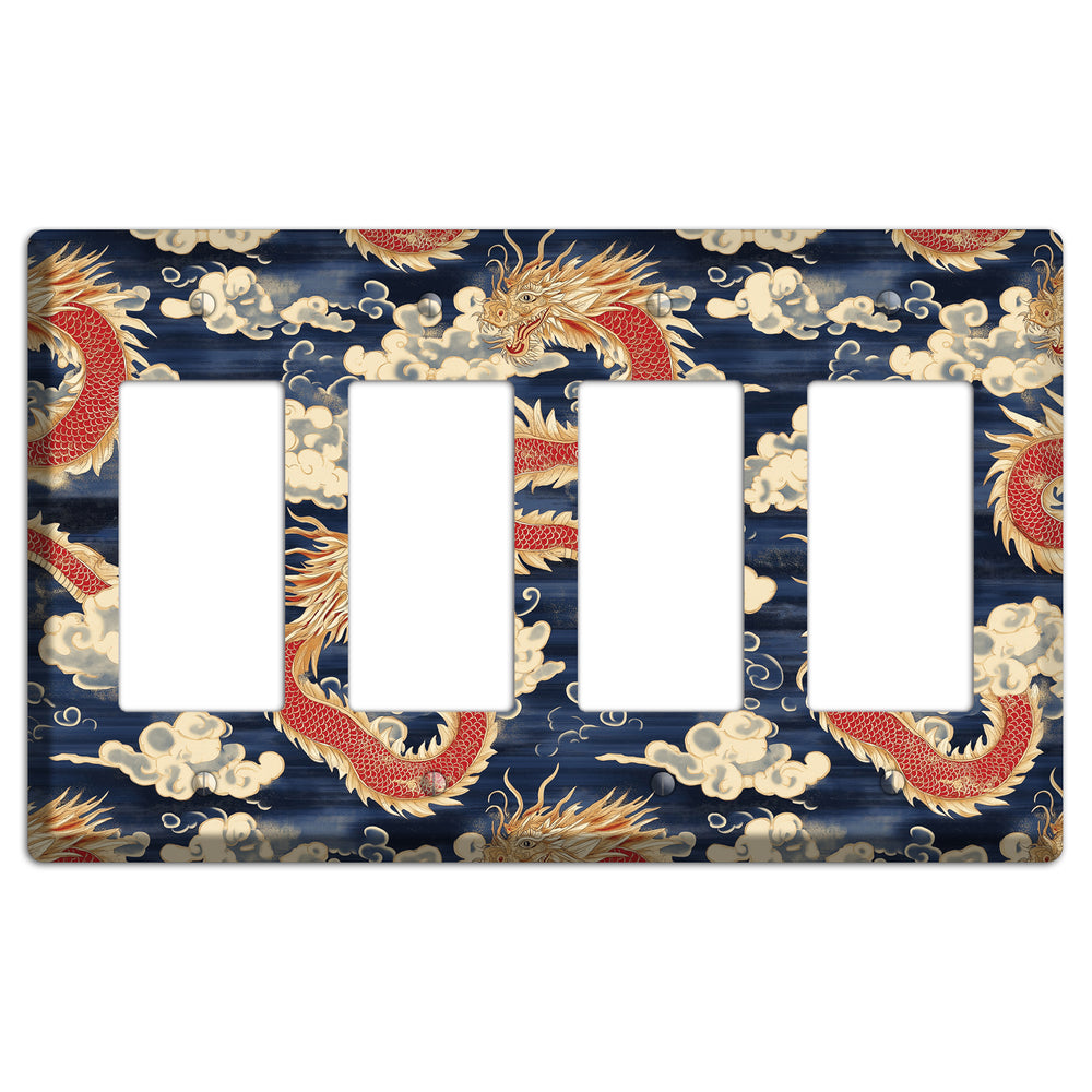 Sovereign Sky Dragons 4 Rocker Wallplate