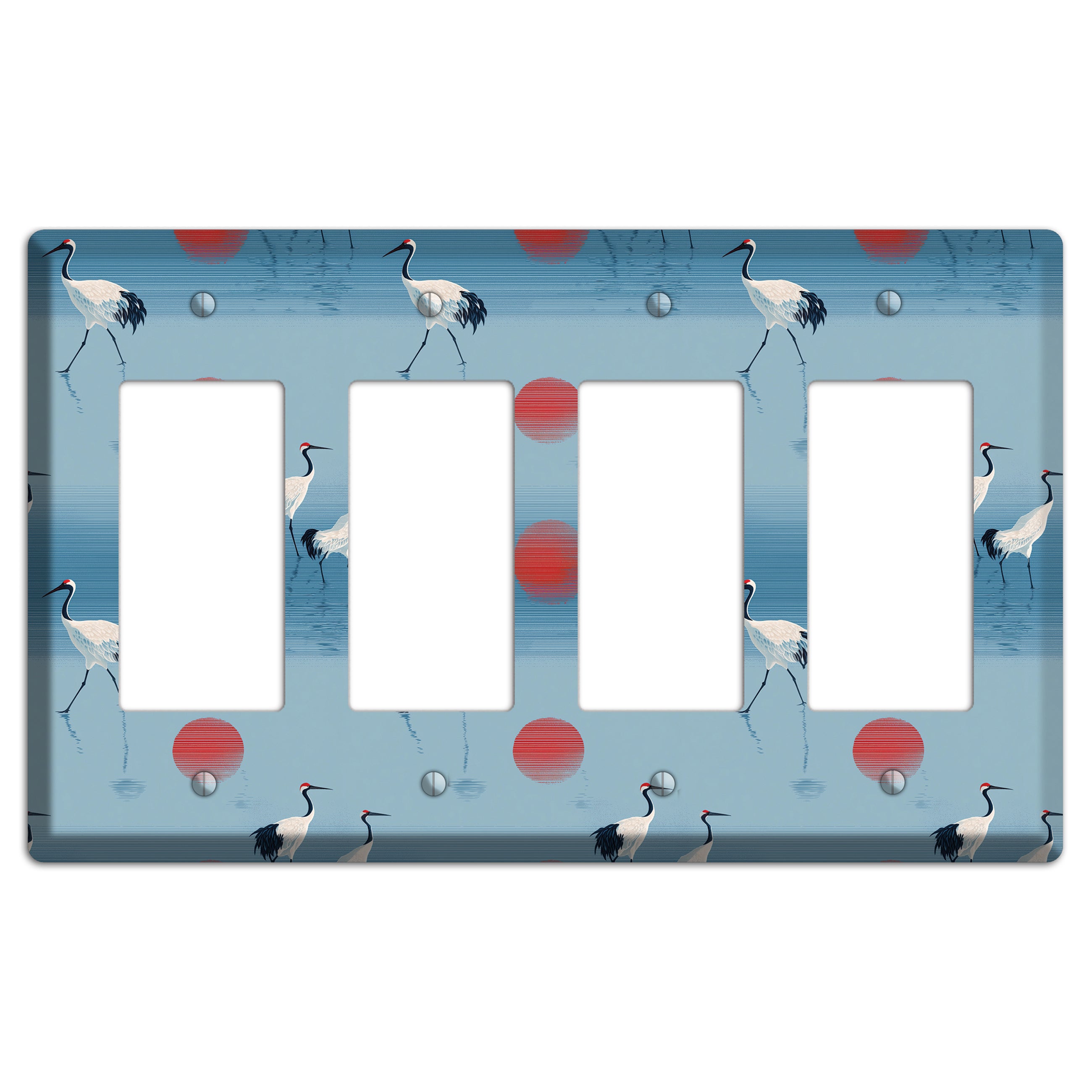 Scarlet Sun Shallows 4 Rocker Wallplate