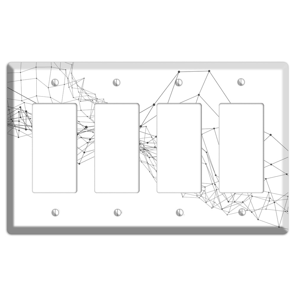 Drift Network Collapse 4 Rocker Wallplate