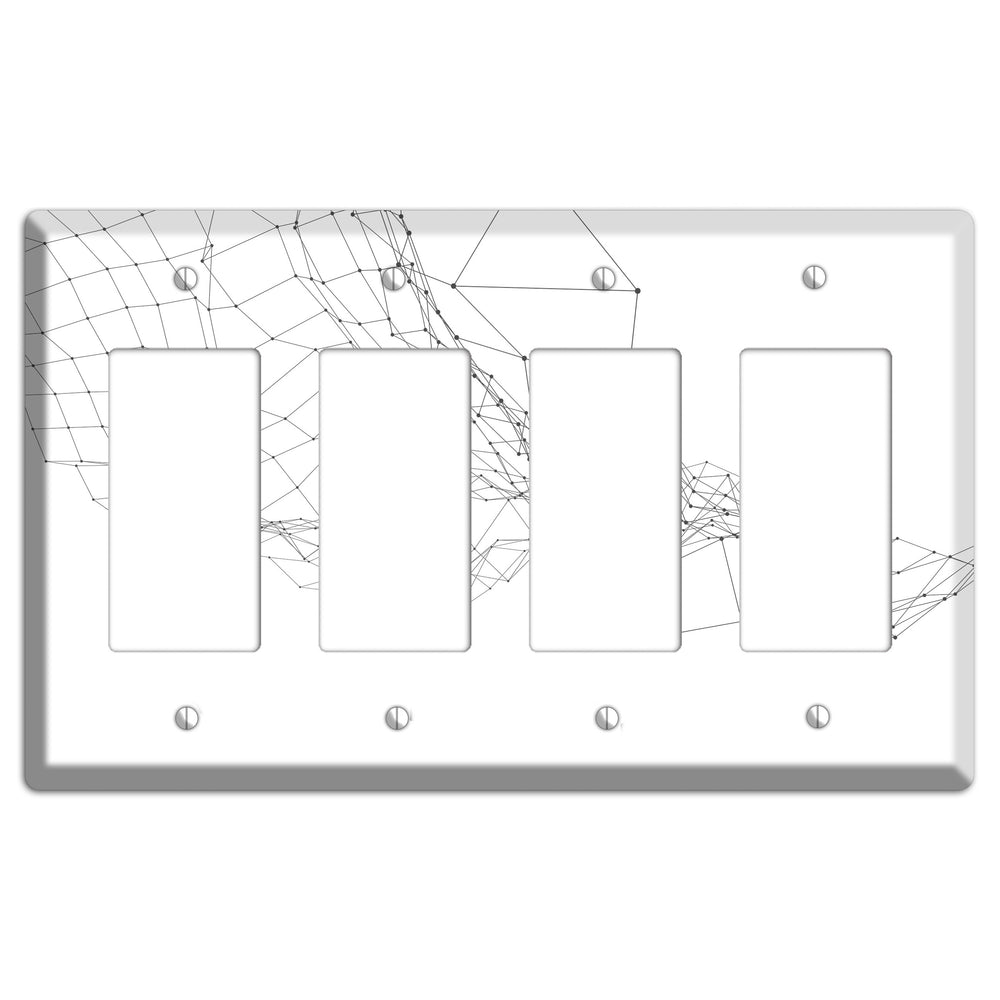 Collapse Into Signal 4 Rocker Wallplate