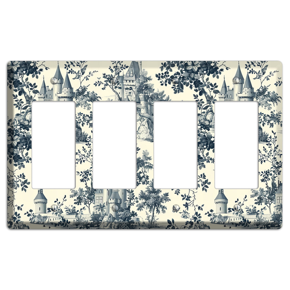 Castle & Crown 4 Rocker Wallplate