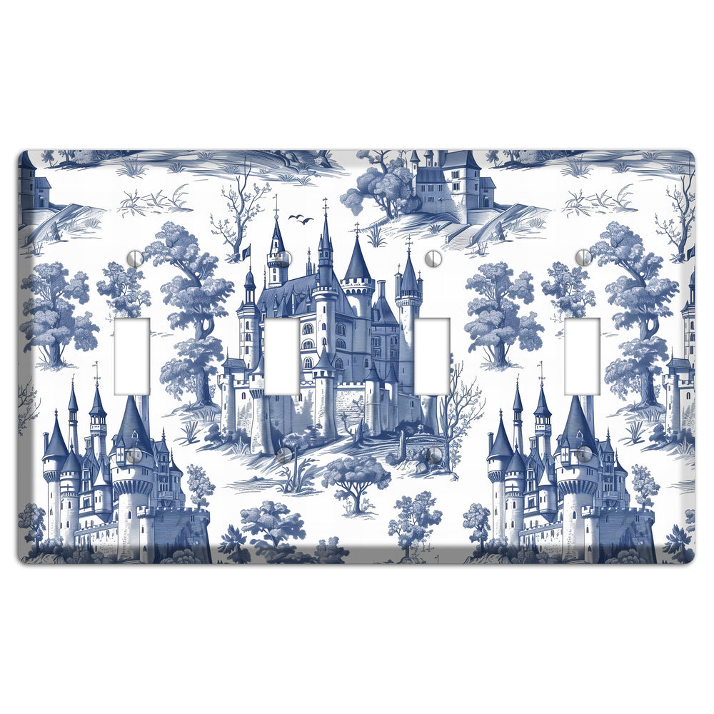 Fortress & Fog 4 Toggle Wallplate