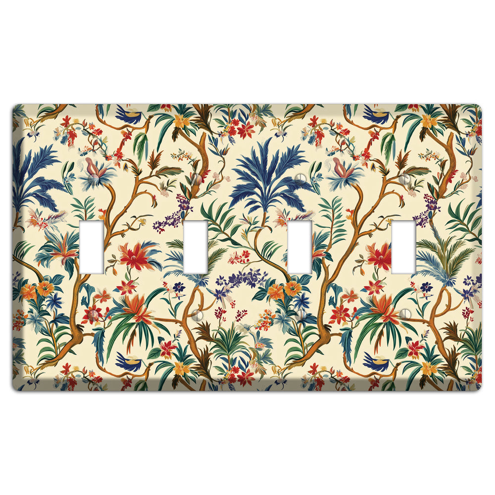 Wandering Canopy 4 Toggle Wallplate