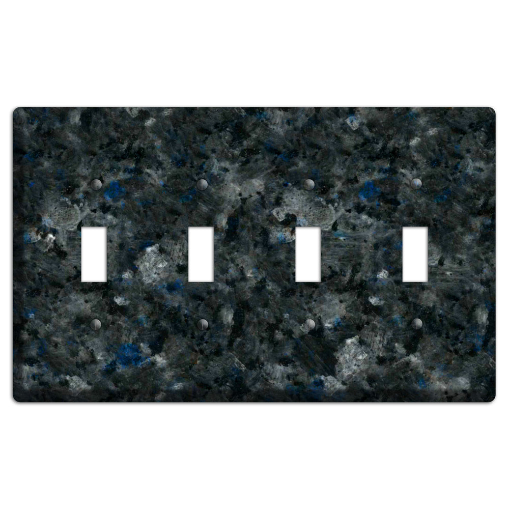 Blue Pearl GT Granite 4 Toggle Wallplate
