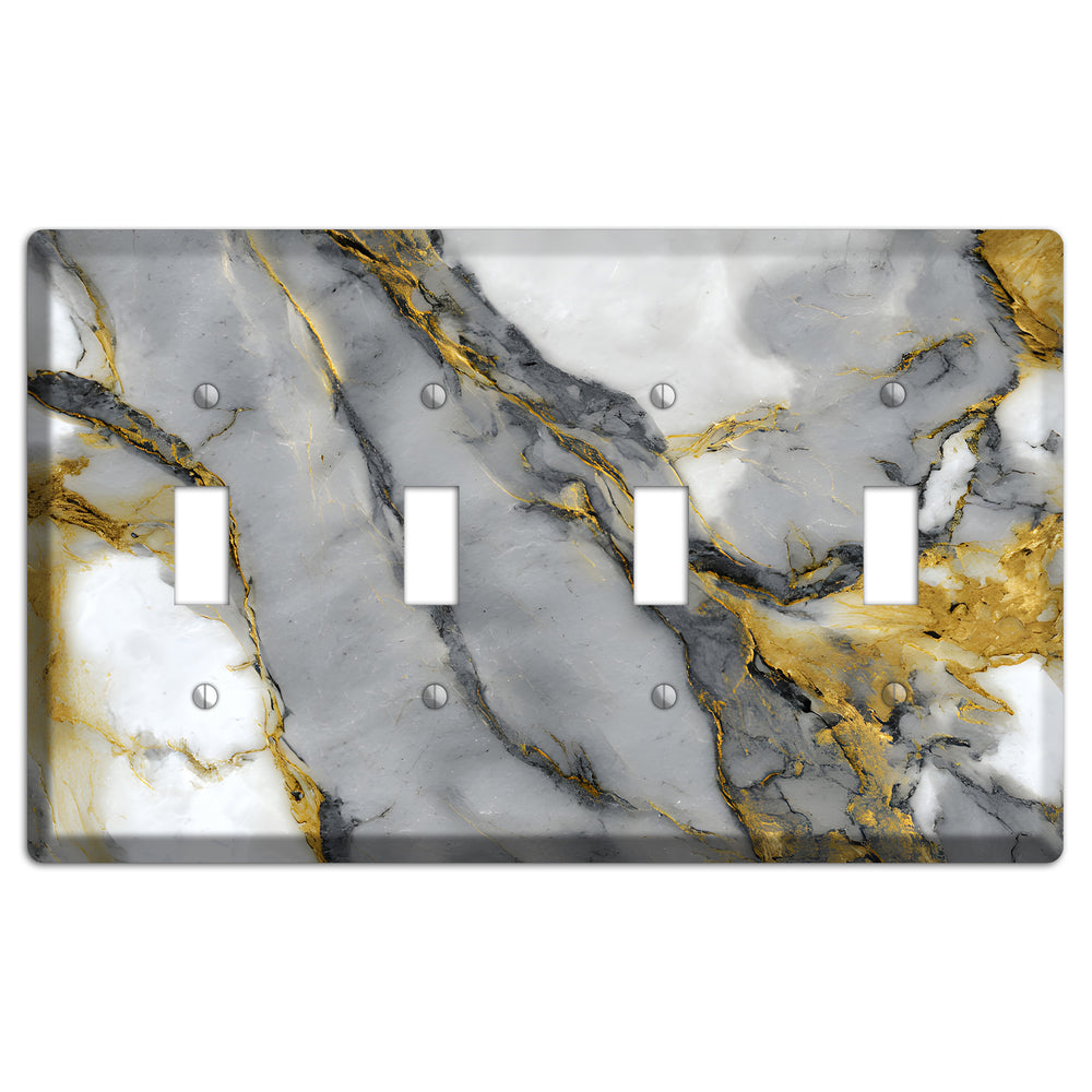 Finlandia Marble 4 Toggle Wallplate