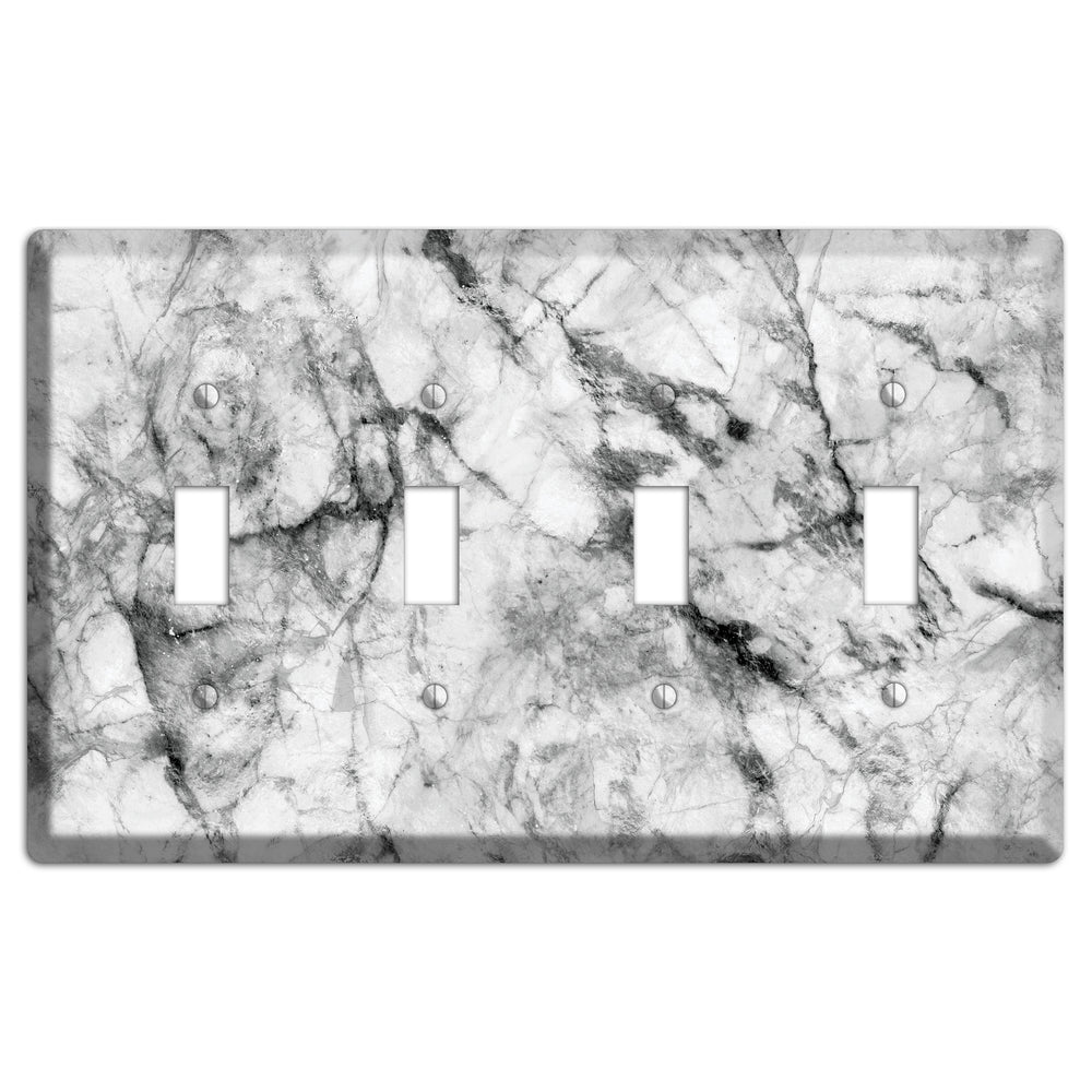 Alto Marble 4 Toggle Wallplate