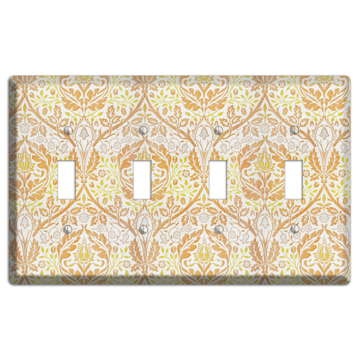 Citrus Tapestry 4 Toggle Wallplate