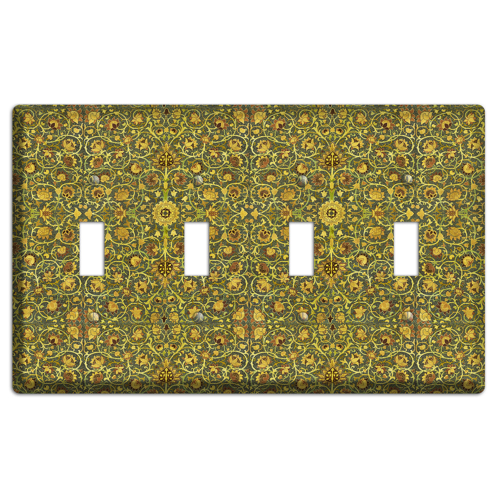 Heirloom Vinework 4 Toggle Wallplate
