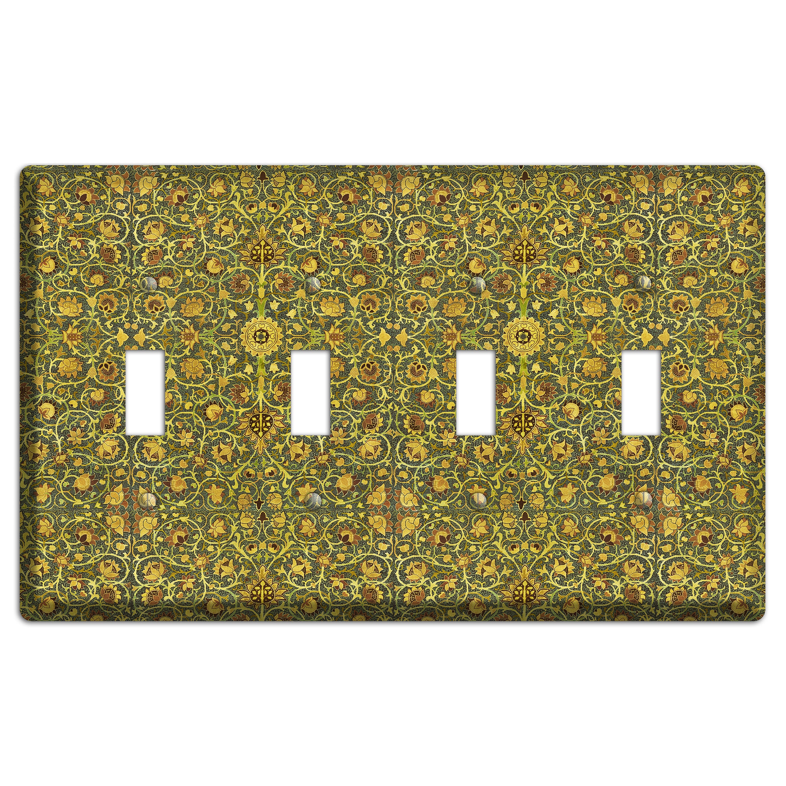 Heirloom Vinework 4 Toggle Wallplate