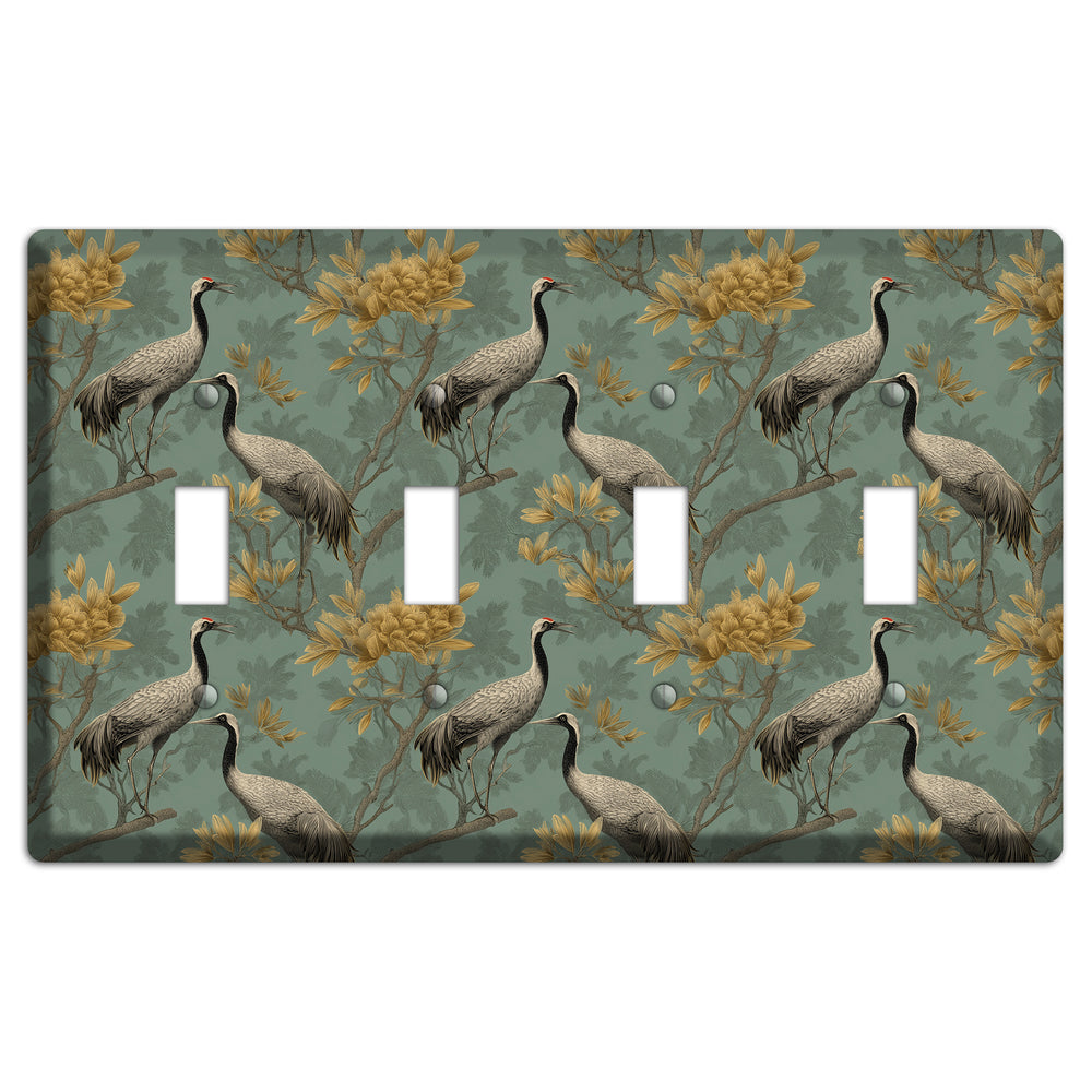 Sage Garden Vigil 4 Toggle Wallplate