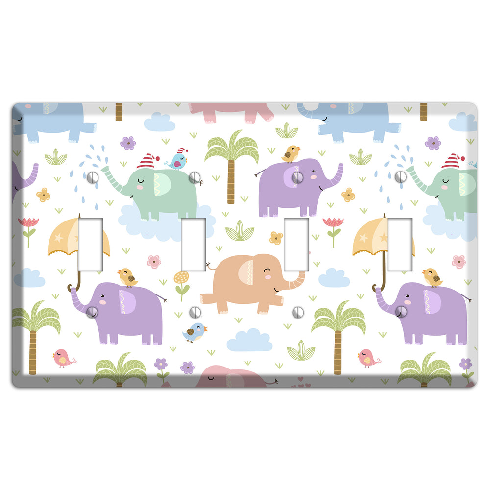 Elephant Dreams 4 Toggle Wallplate