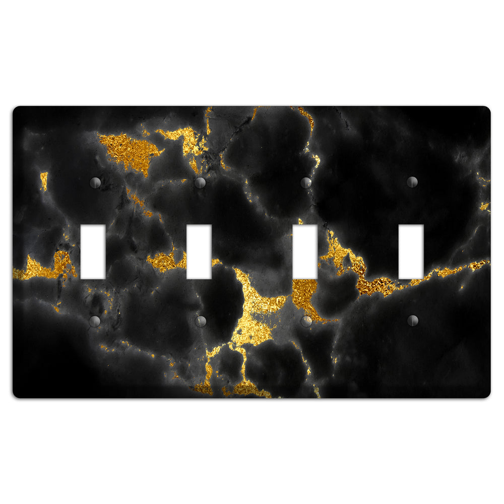 Equator Marble 4 Toggle Wallplate