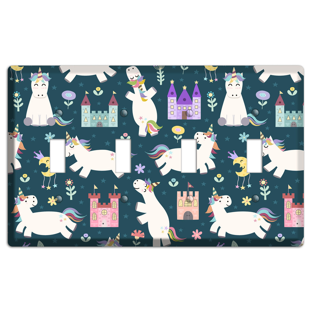 Unicorn Kingdom 4 Toggle Wallplate