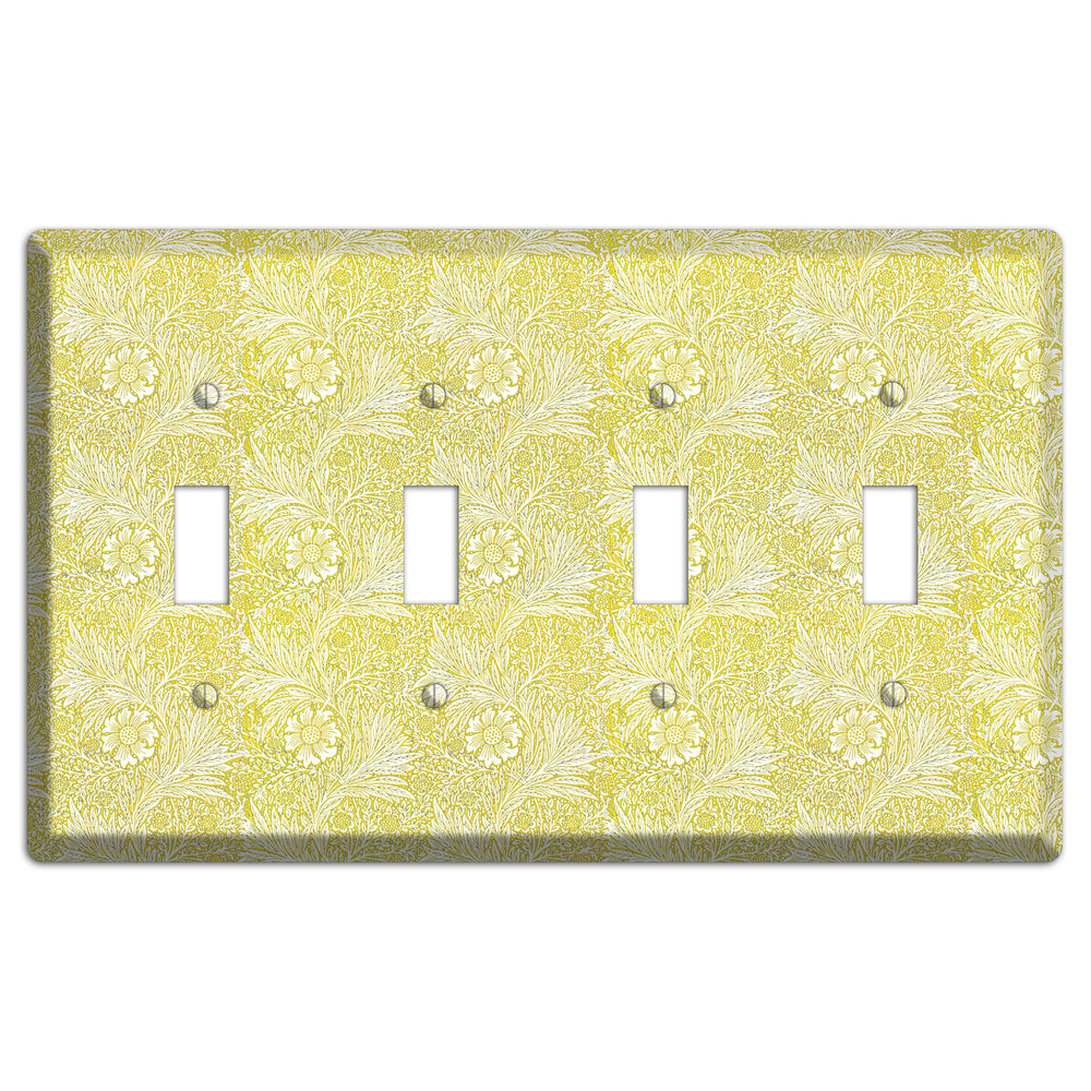 Sunlit Grove 4 Toggle Wallplate