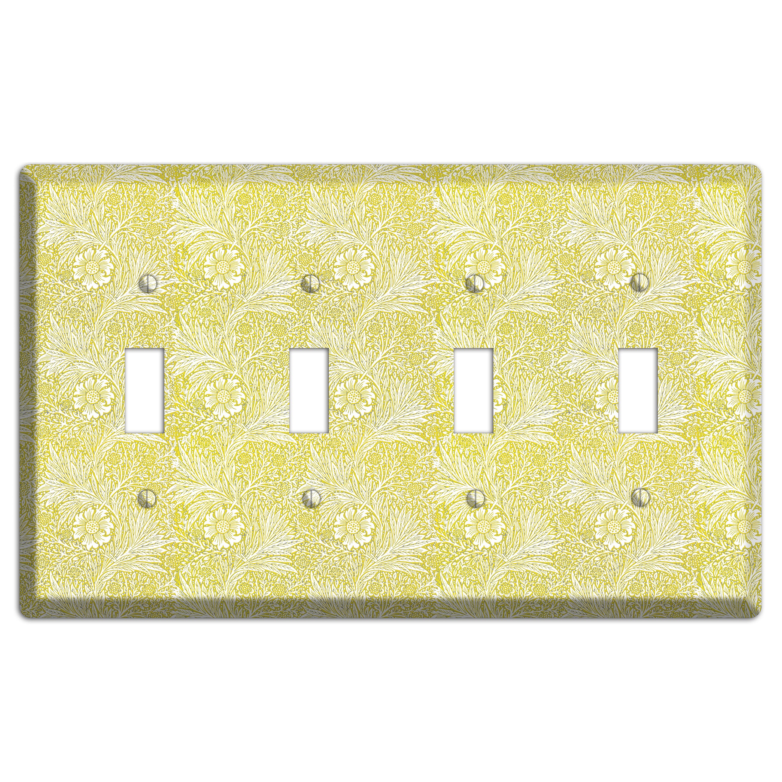 Sunlit Grove 4 Toggle Wallplate