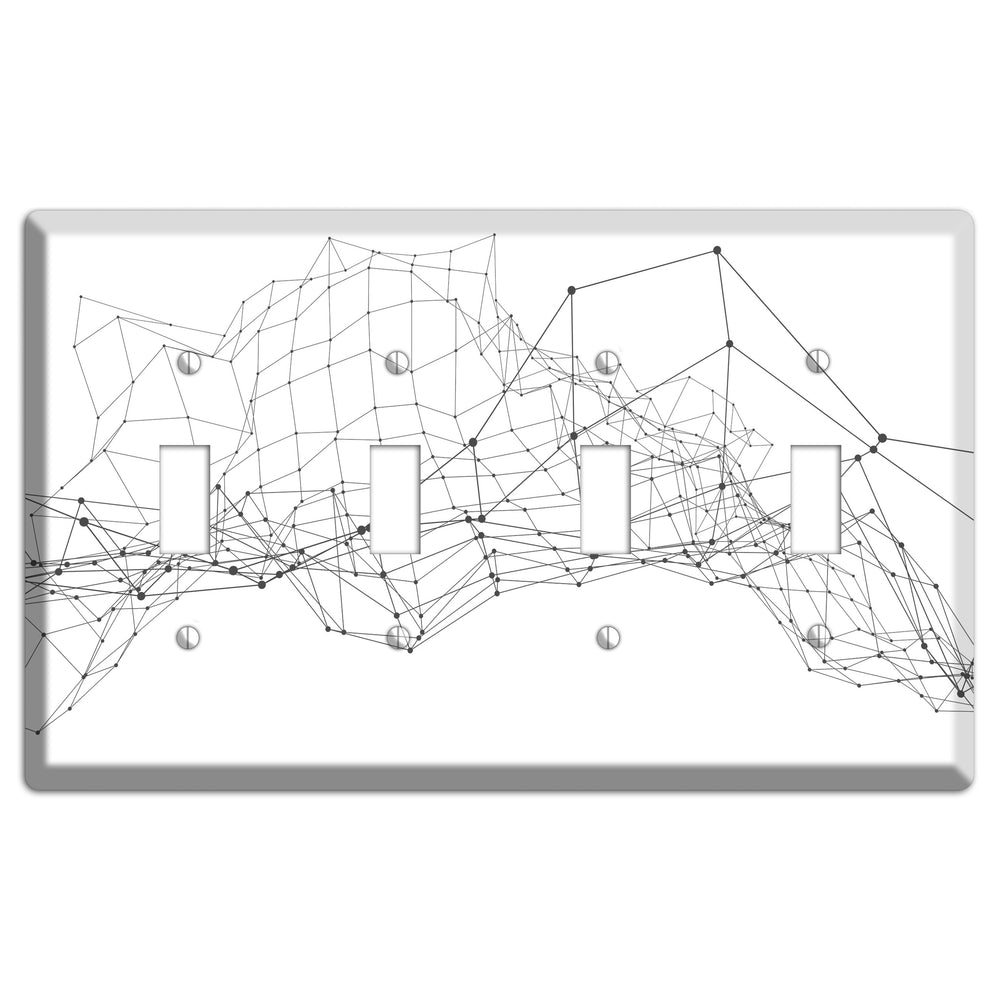 Phantom Mesh Drift 4 Toggle Wallplate