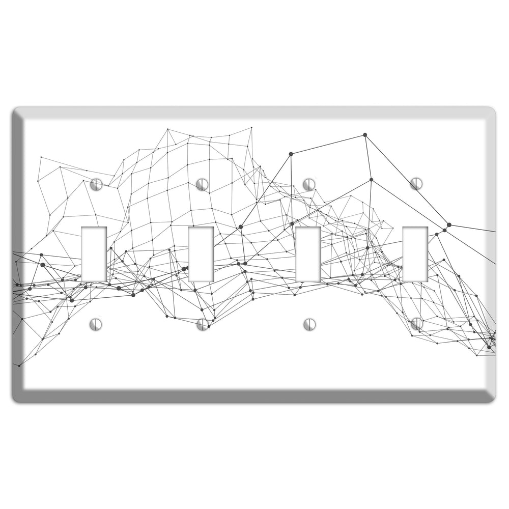 Signal Fault Horizon 4 Toggle Wallplate