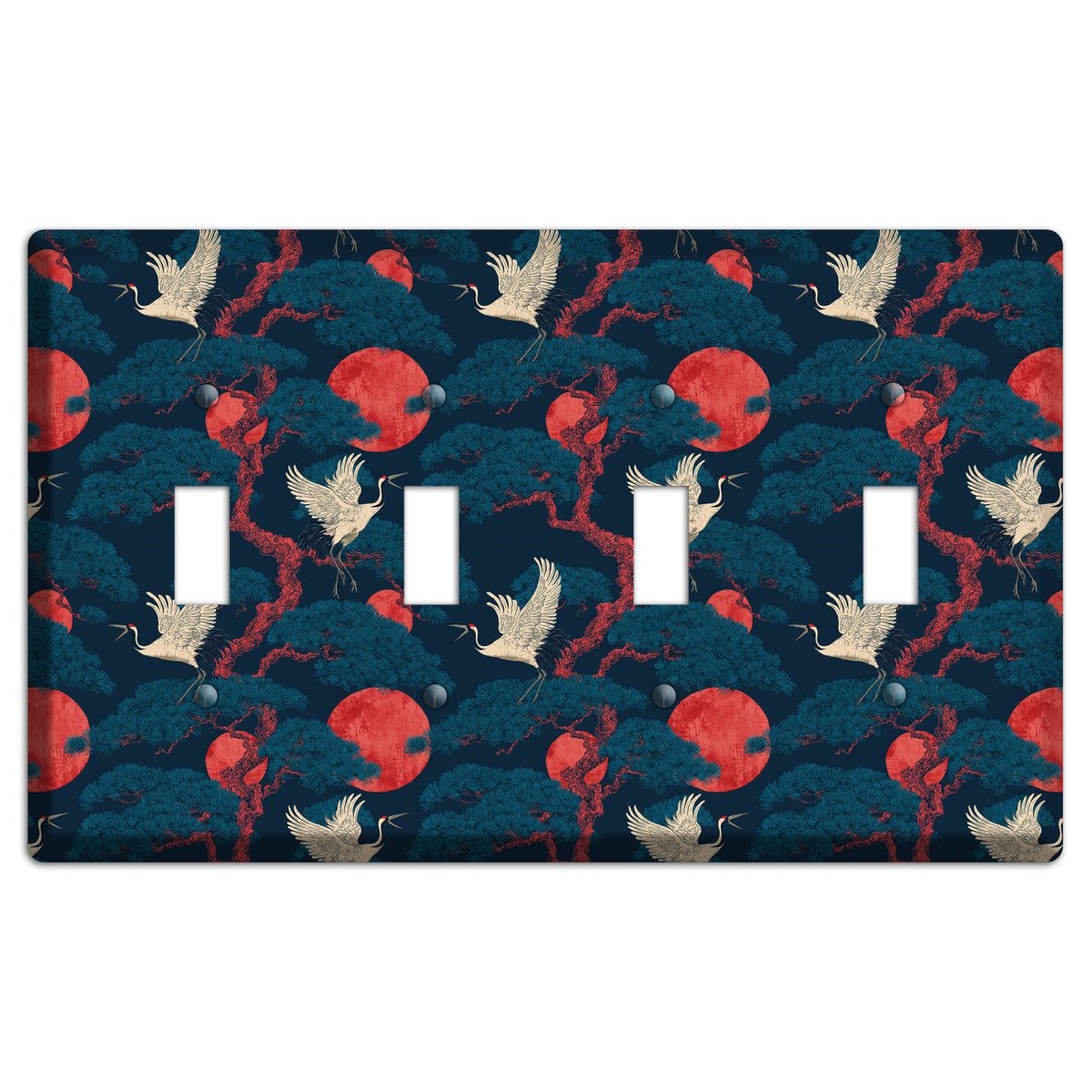 Cobalt Moon Passage 4 Toggle Wallplate