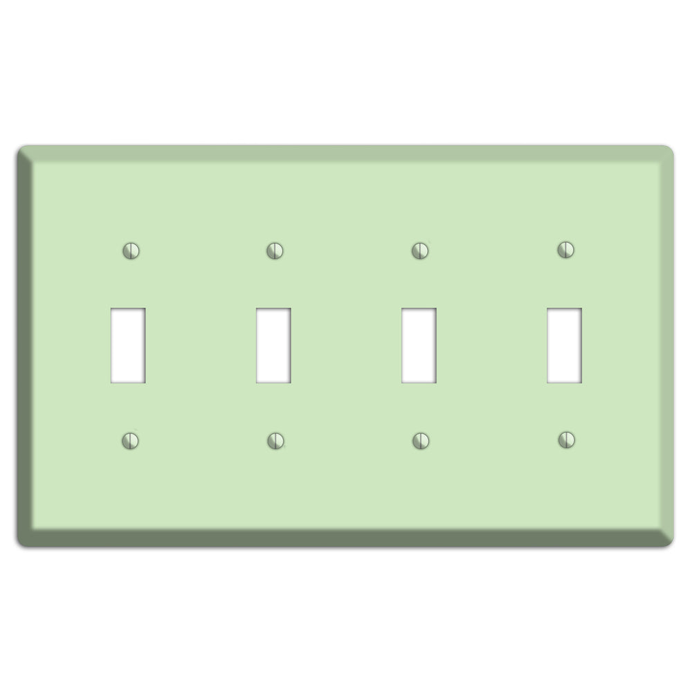Baxter Mint 4 Toggle Wallplate