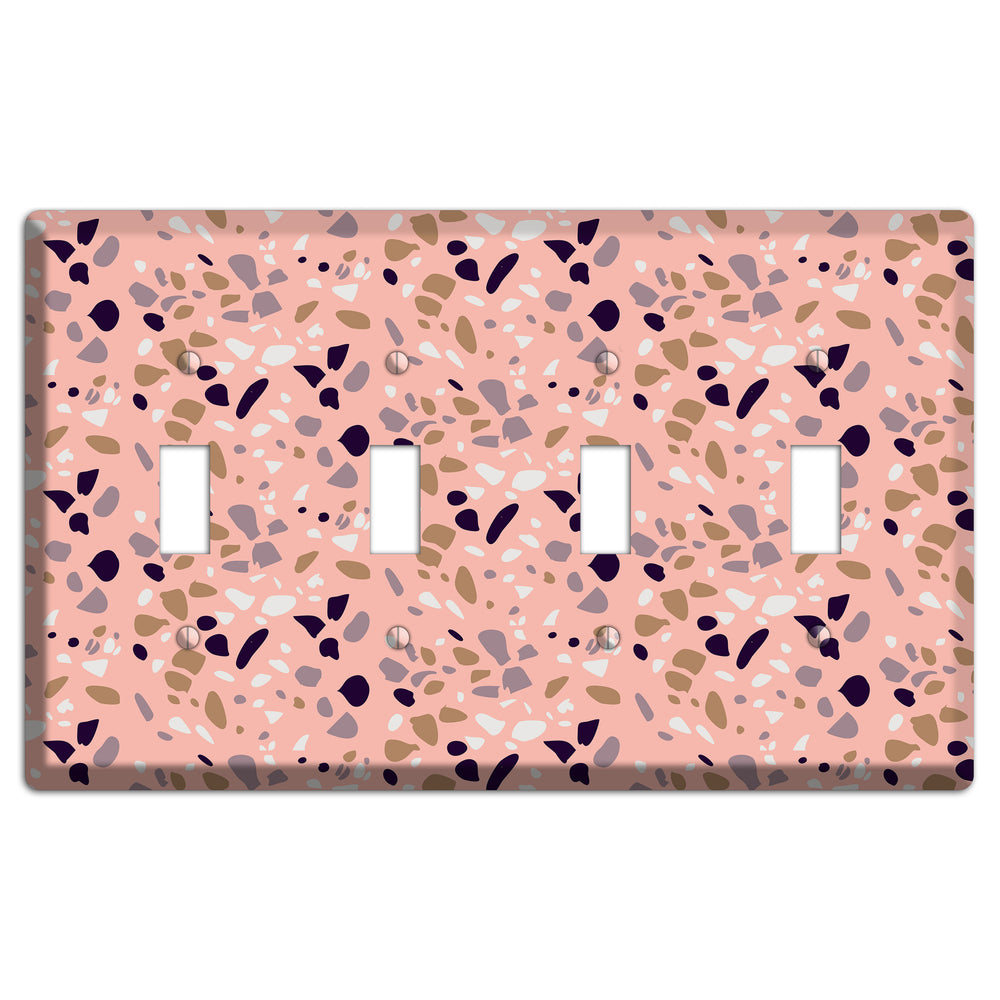 Petal Scatter 4 Toggle Wallplate