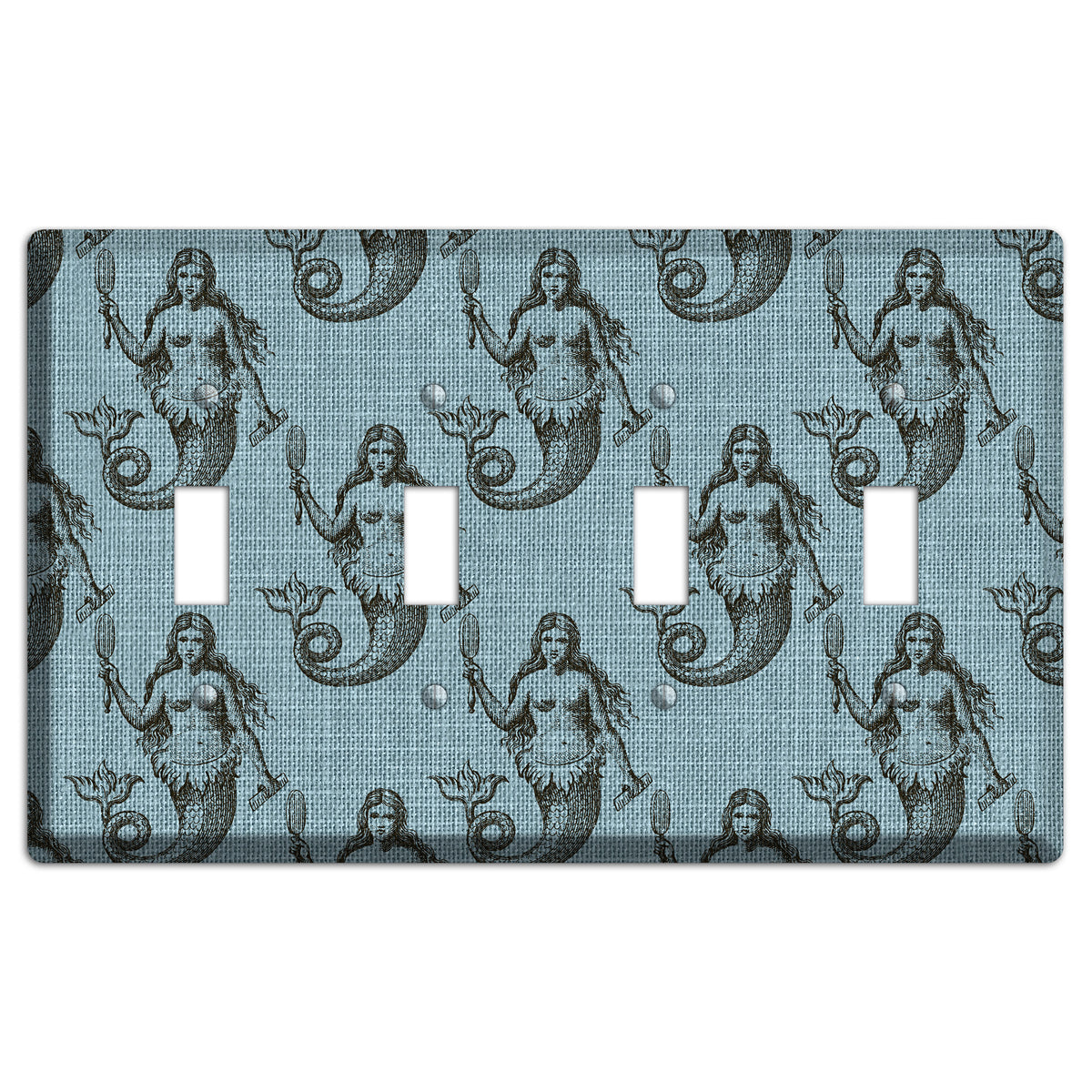 Siren’s Reflection 4 Toggle Wallplate