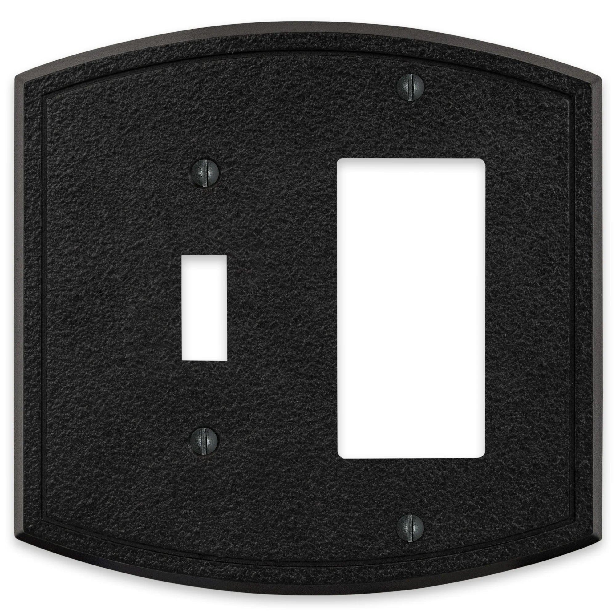 Blackwell - Black Iron Toggle / 1 Rocker (GFI)