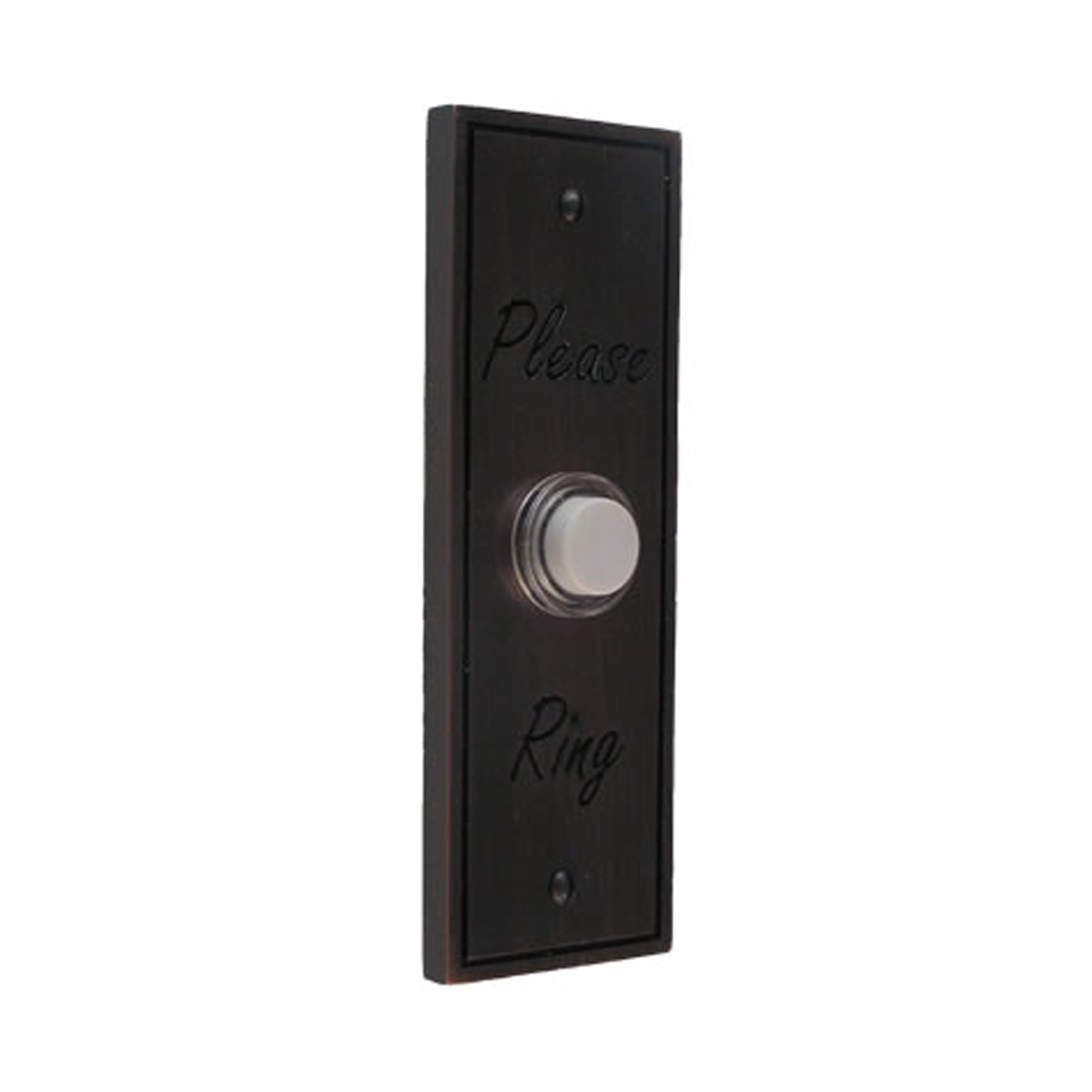 Please Ring Oil Rubbed Doorbell