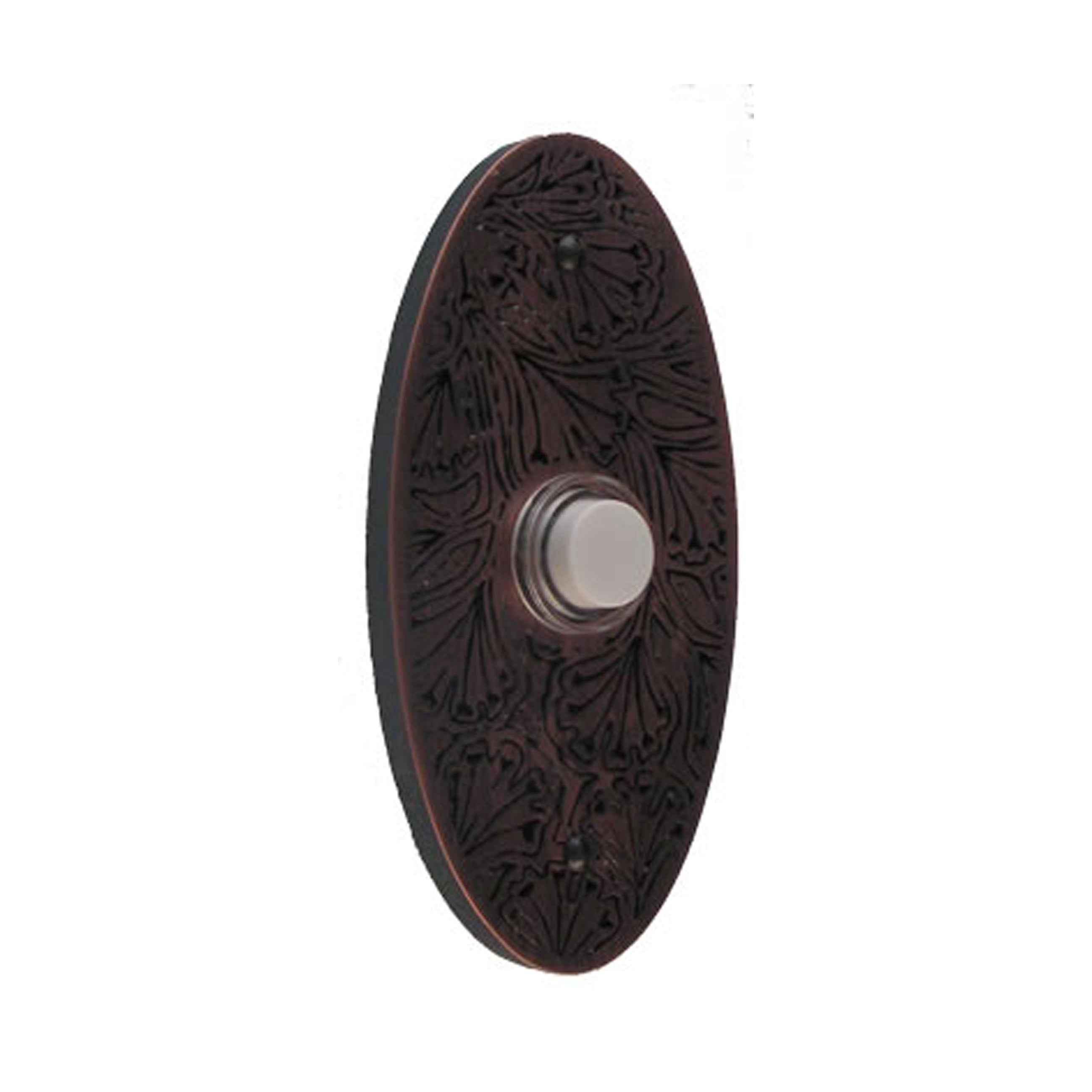 Maidenhaire Oval Oil Rubbed Doorbell