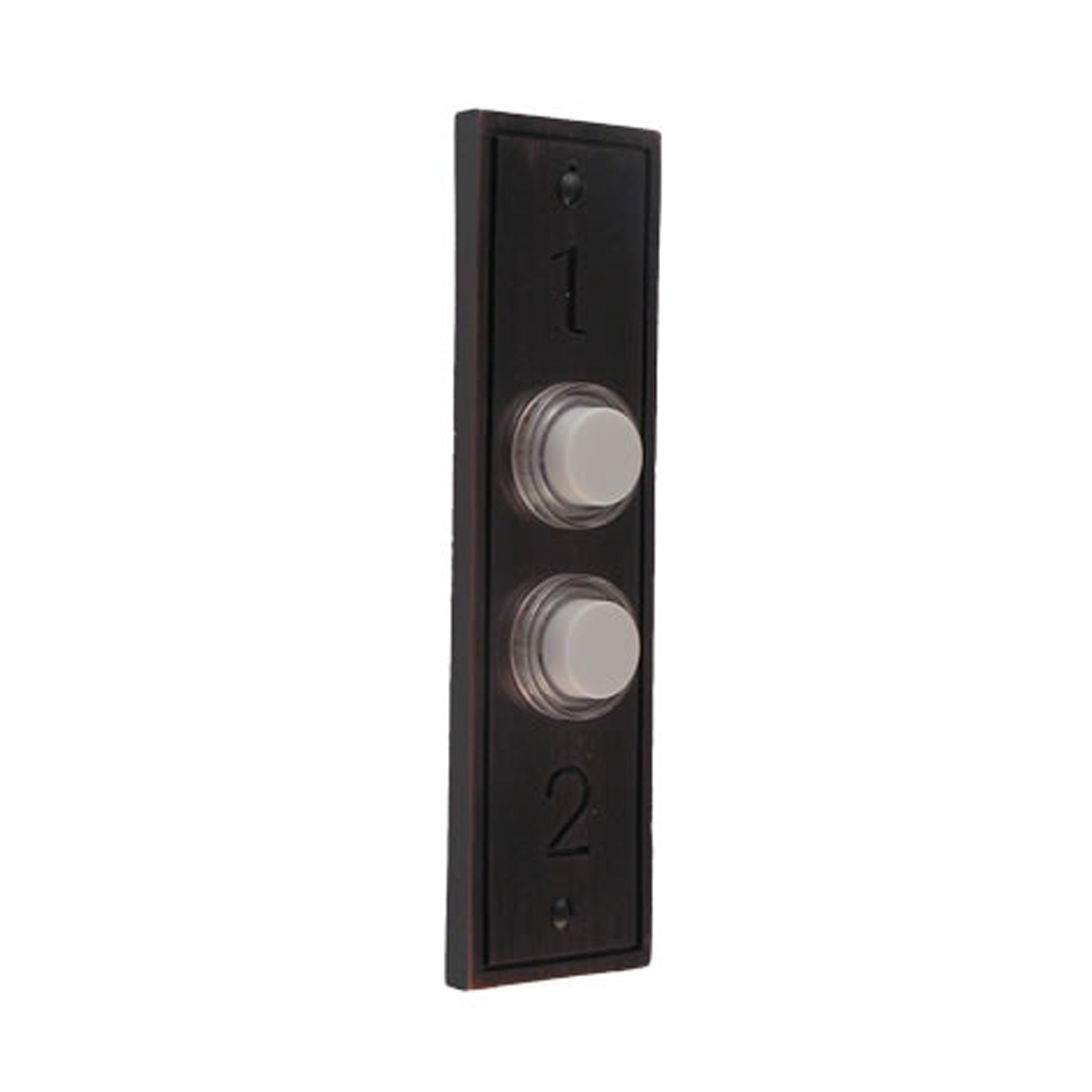 1 & 2 Double Oil Rubbed Doorbell