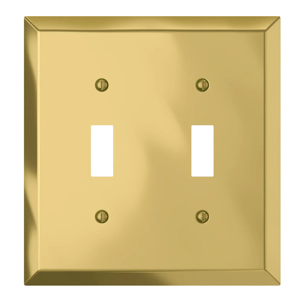 Century Polished Brass Double Toggle