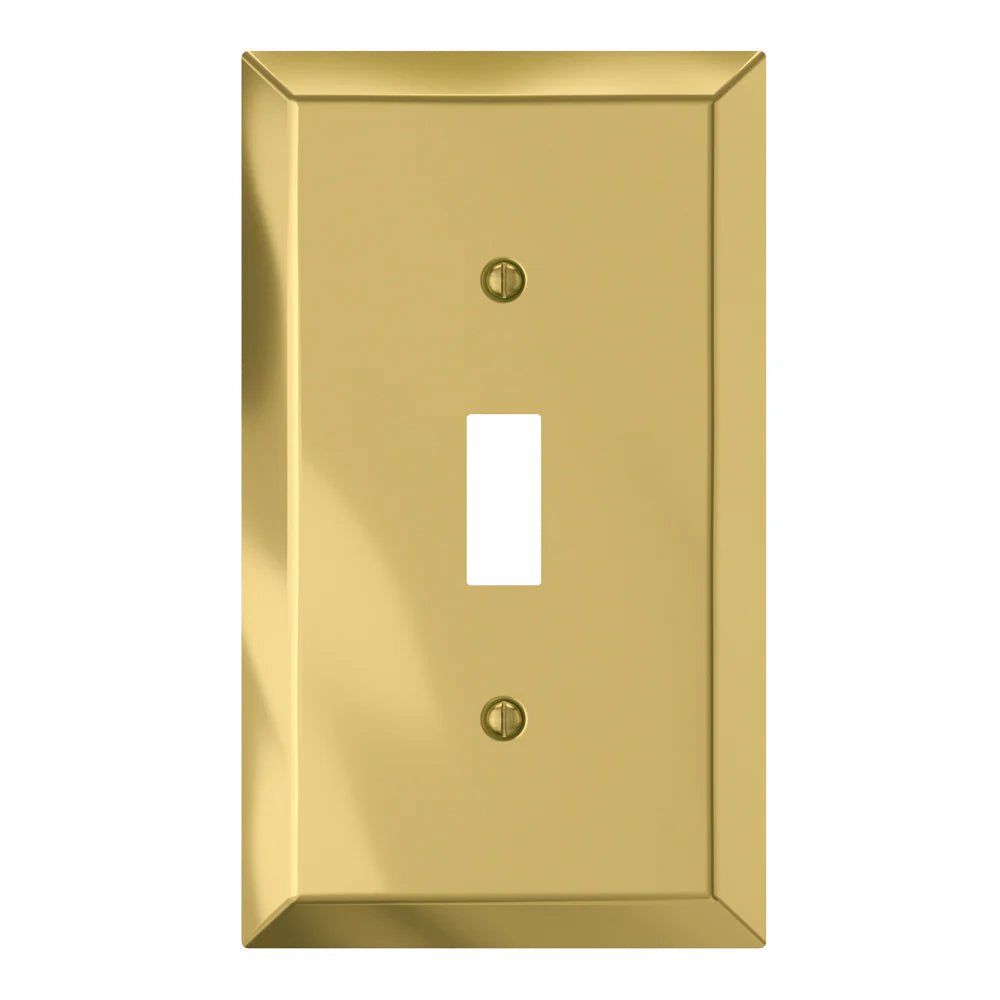 Century Polished Brass Cover Plates