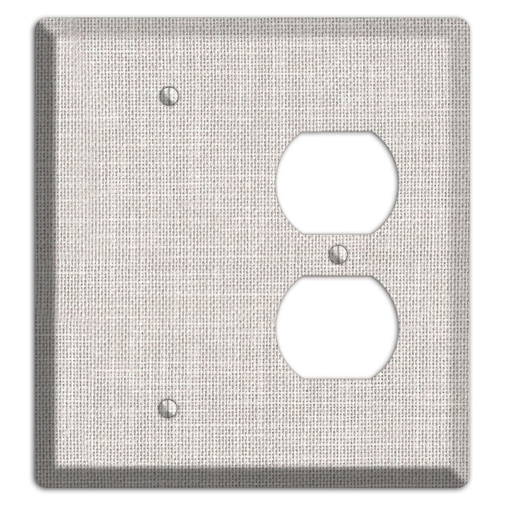 Linen Drift Blank / Duplex Wallplate
