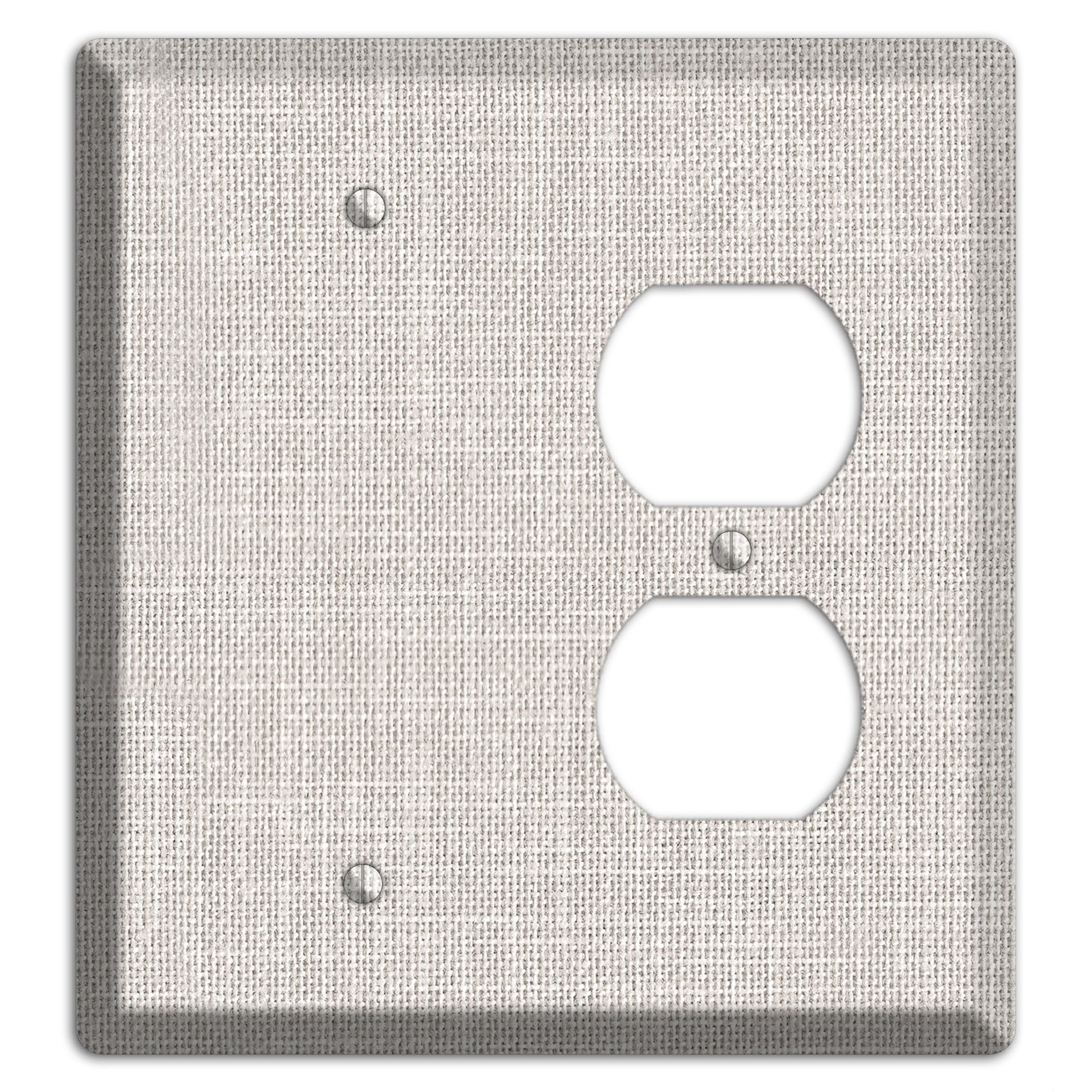Linen Drift Blank / Duplex Wallplate
