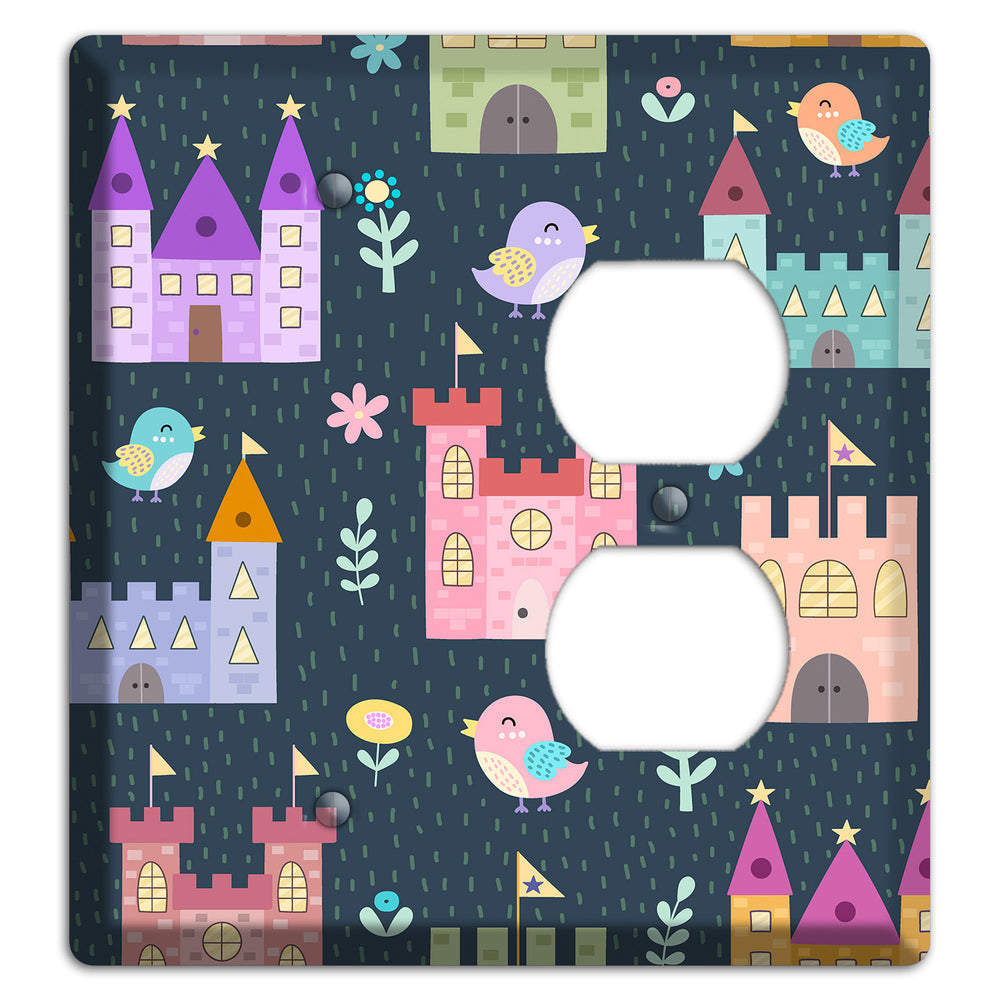 Castle Garden Blank / Duplex Wallplate