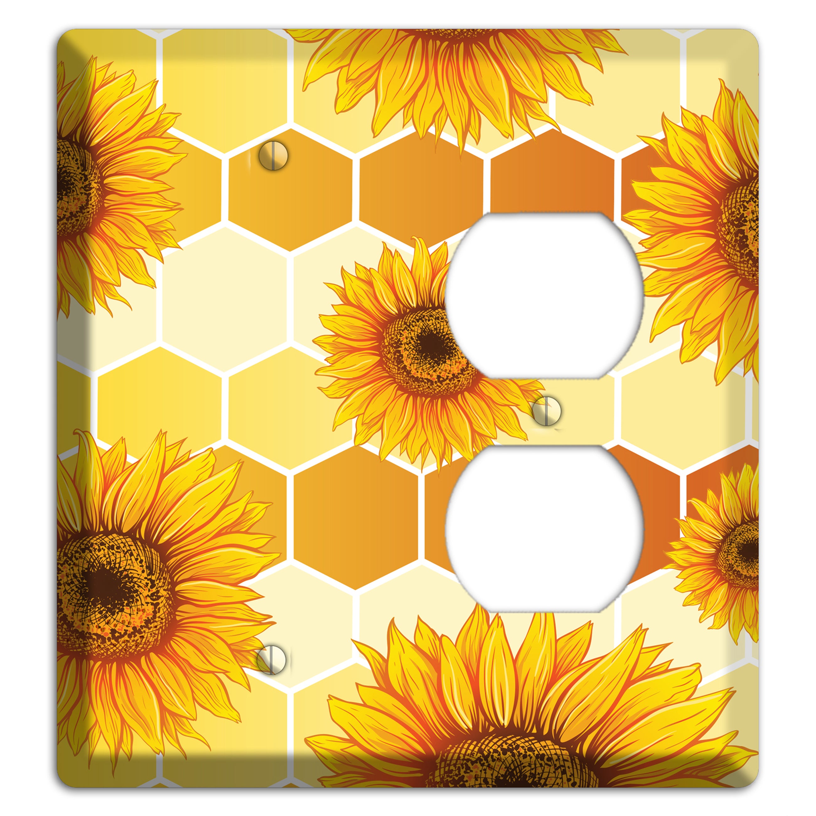 Honeycomb Solstice Blank / Duplex Wallplate