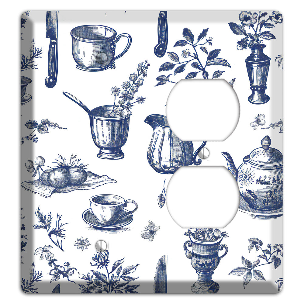 Pantry & Petals Blank / Duplex Wallplate