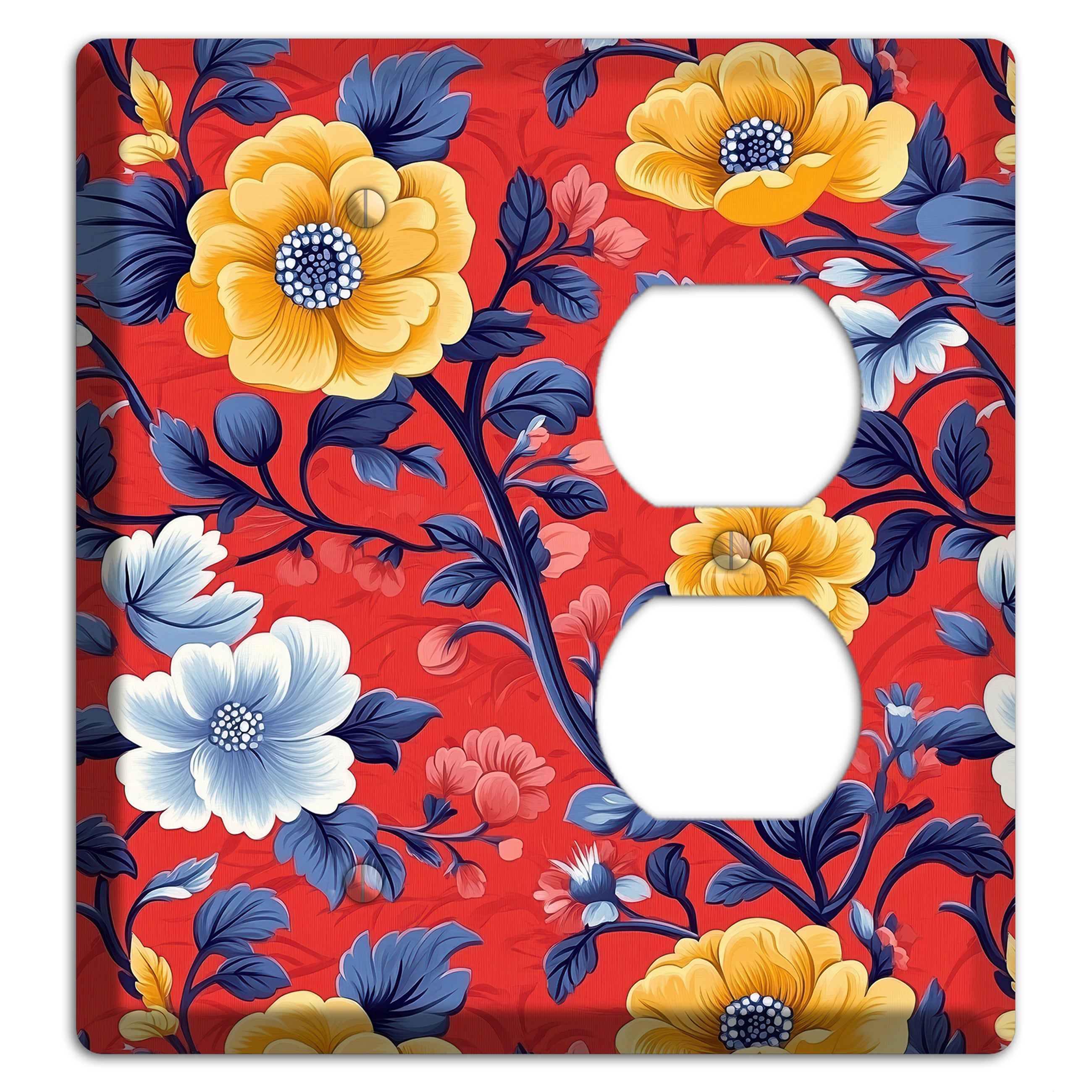 Scarlet Garden Reverie Blank / Duplex Wallplate