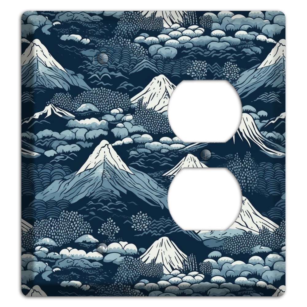 Summit & Fog Blank / Duplex Wallplate