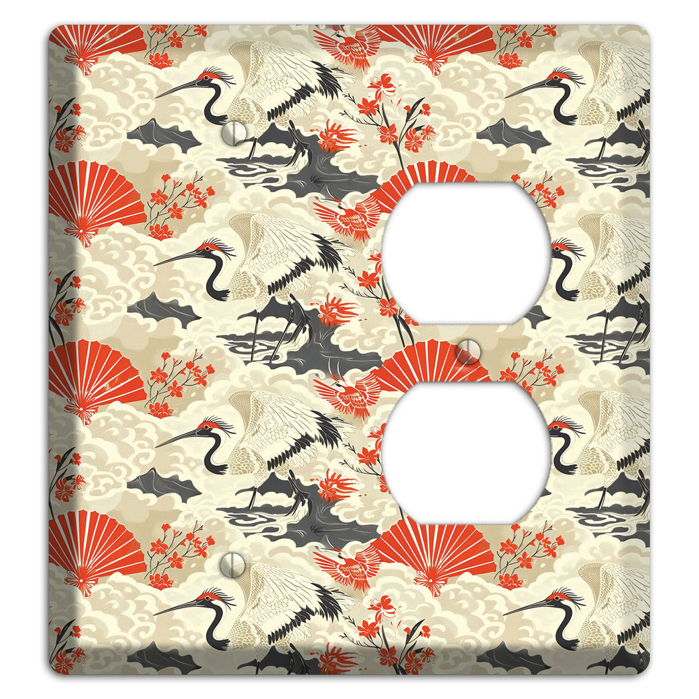 Vermillion Mist Reverie Blank / Duplex Wallplate
