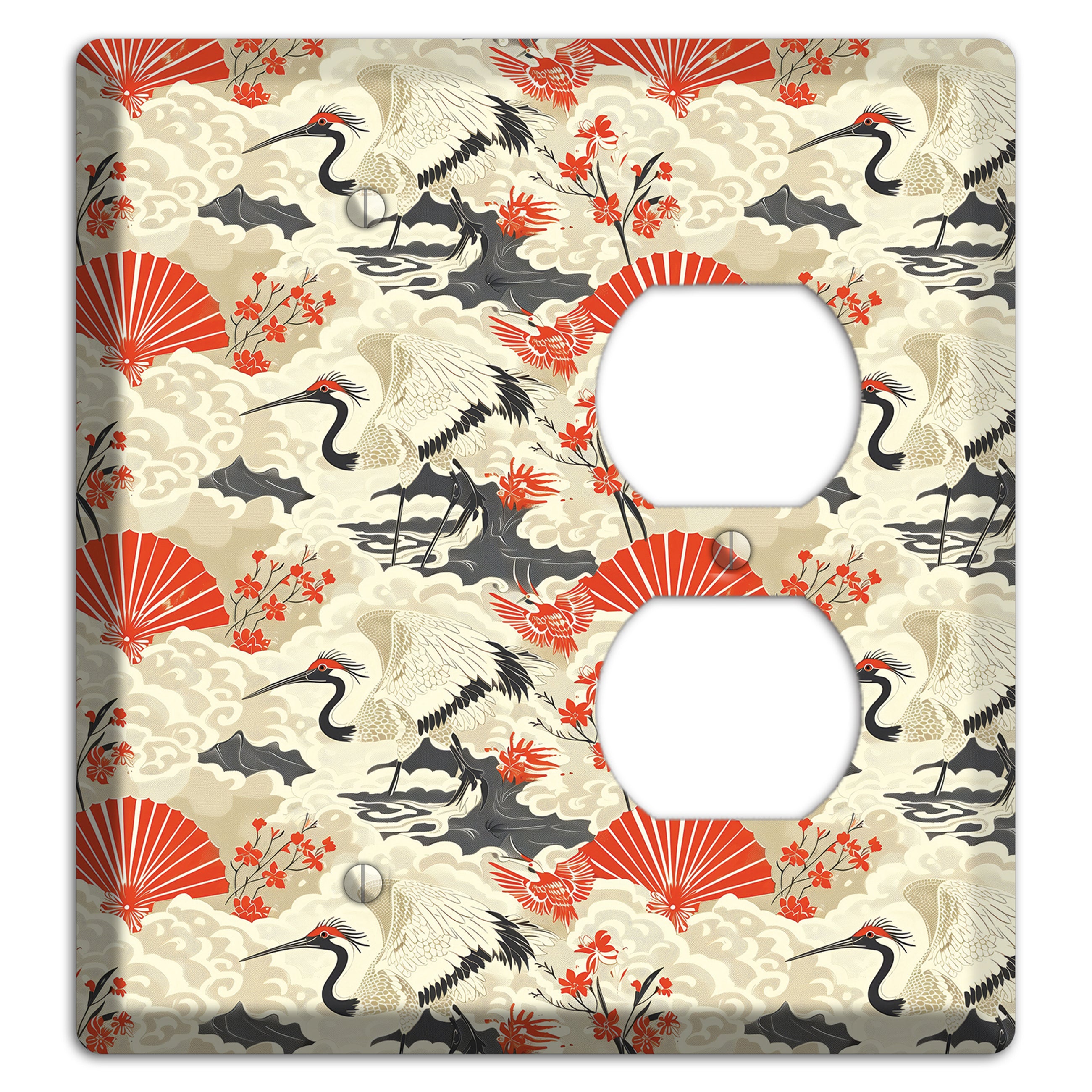 Vermillion Mist Reverie Blank / Duplex Wallplate
