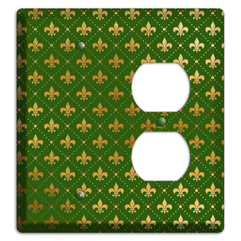 Gilded Grove Blank / Duplex Wallplate