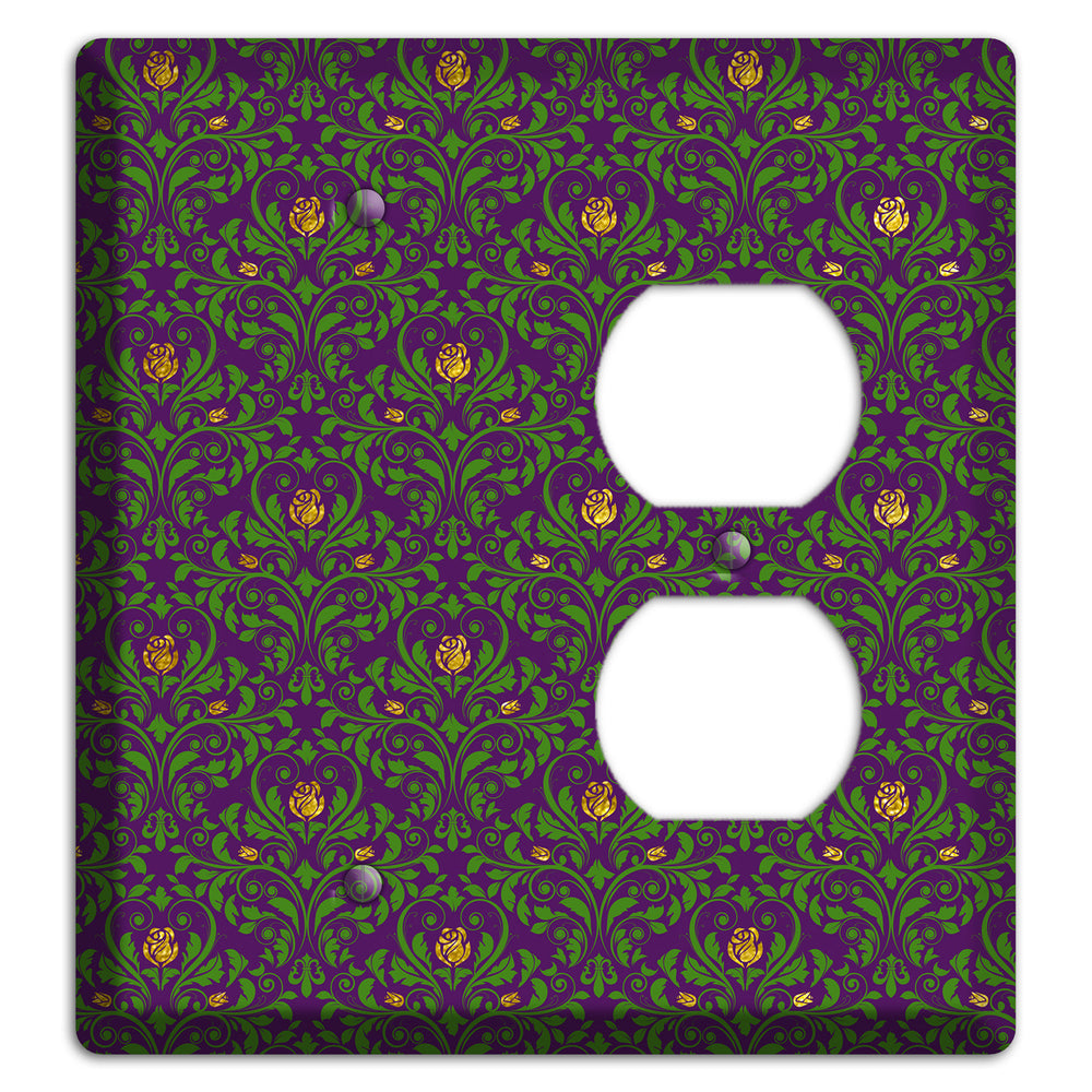 Jester‚Äôs Damask Blank / Duplex Wallplate