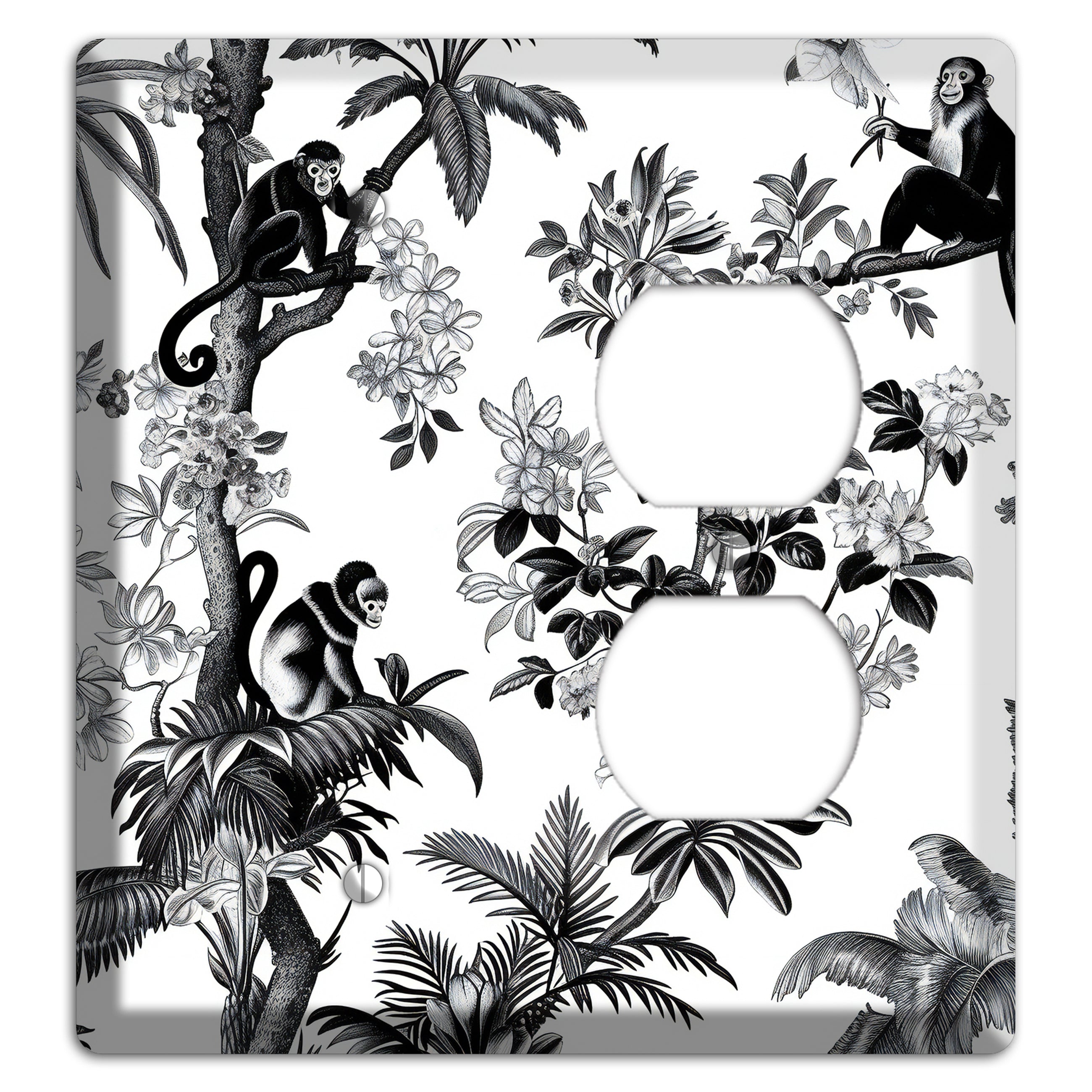 Canopy & Curl Blank / Duplex Wallplate